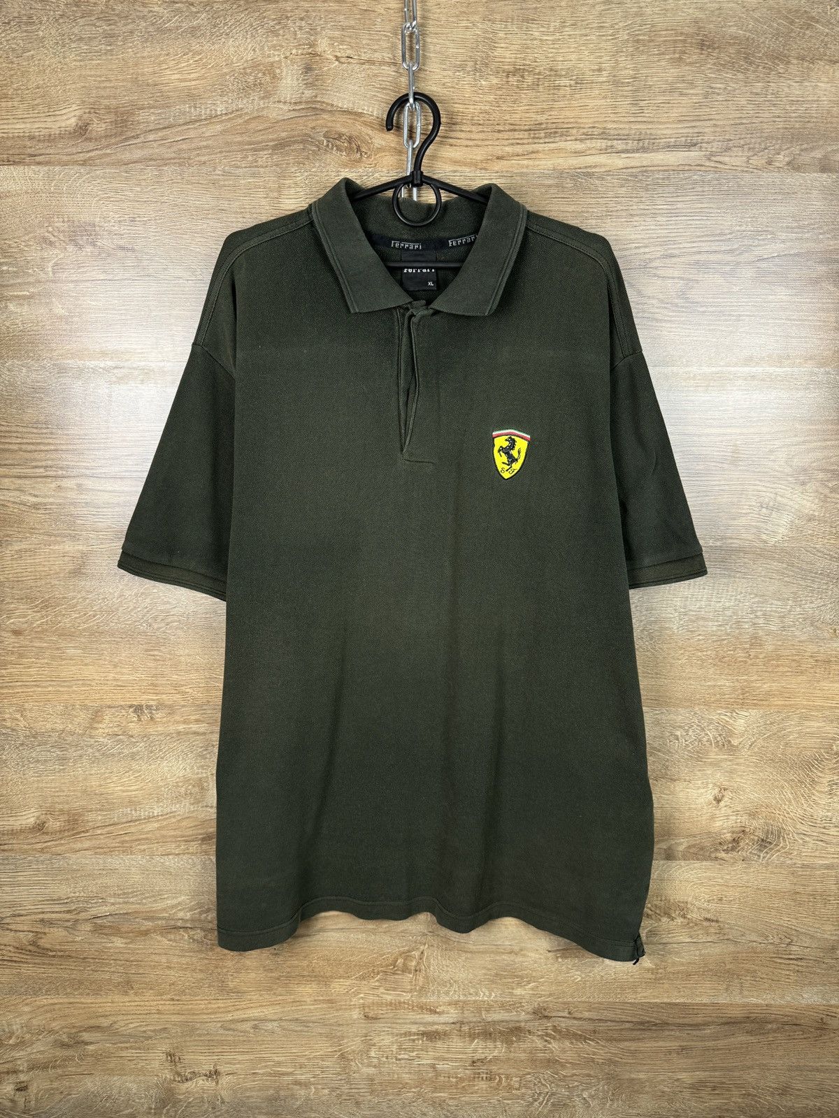Ferrari Mens Vintage Ferrari T-shirt racing distressed tee Size US XL / EU 56 / 4 - 1 Thumbnail