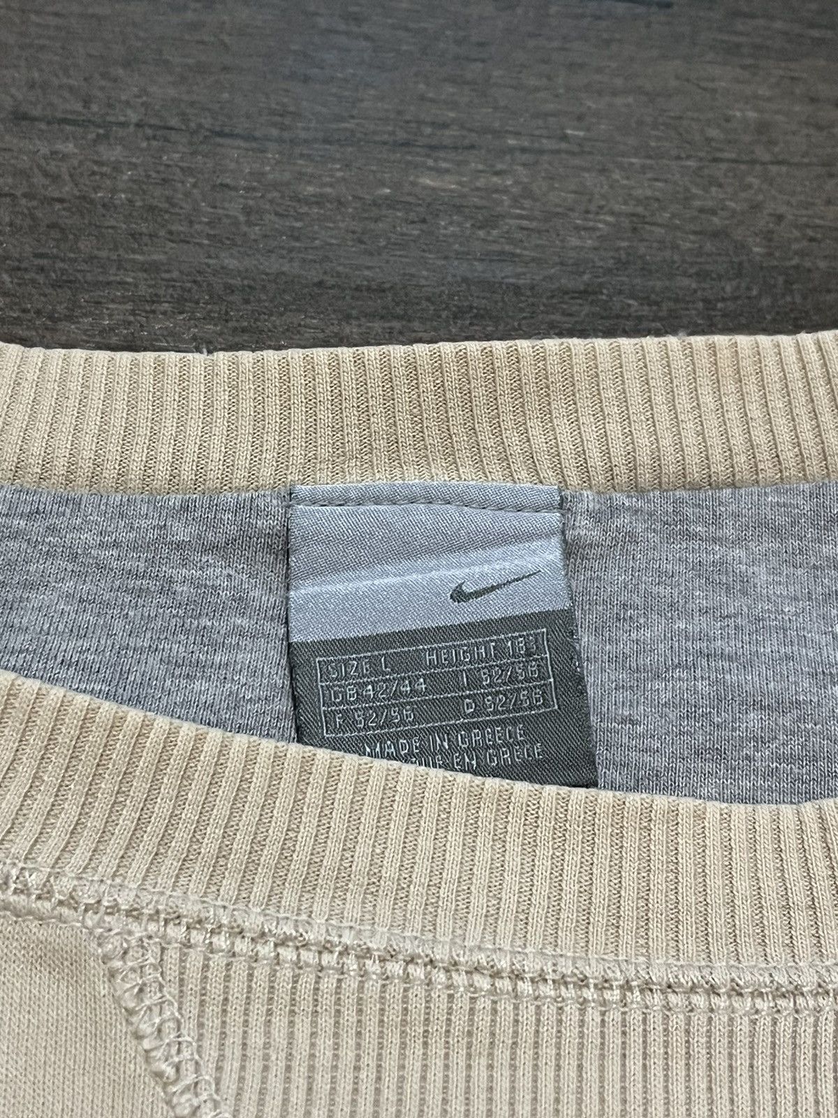 Nike × Vintage Vintage Nike Y2K oversized sweatshirt boxy Size US L / EU 52-54 / 3 - 3 Thumbnail