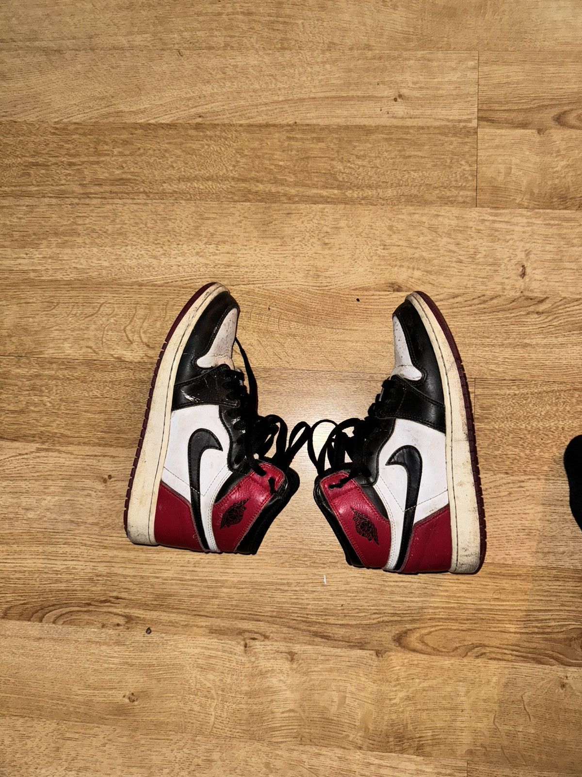 Jordan Brand × Nike Jordan 1 black toe 2016 Size US 6 / EU 39 - 2 Thumbnail