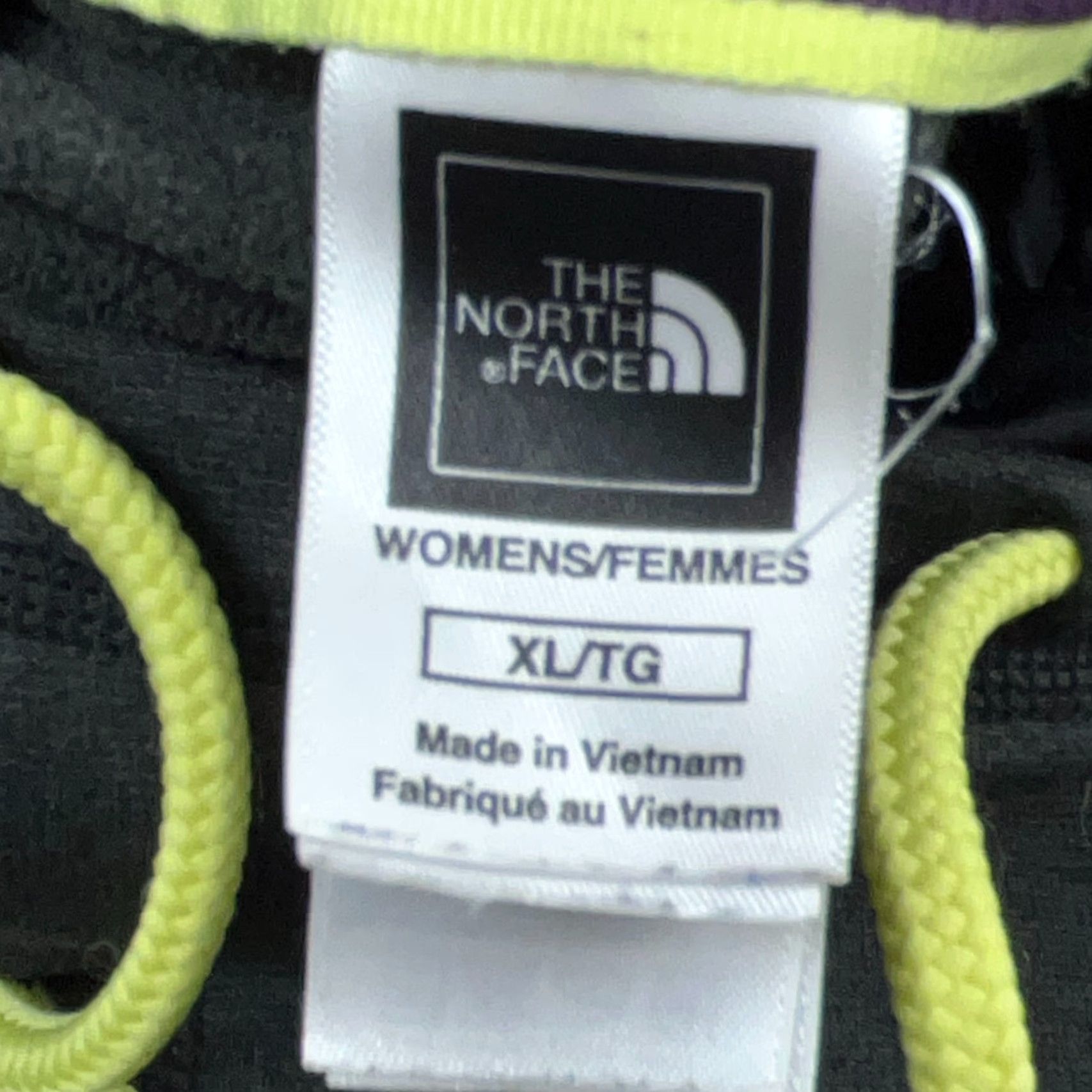 The North Face The North Face Hoodie Women XL Gray Yellow Sweatshirt Funnel Neck Ladies Size XL / US 12-14 / IT 48-50 - 5 Thumbnail