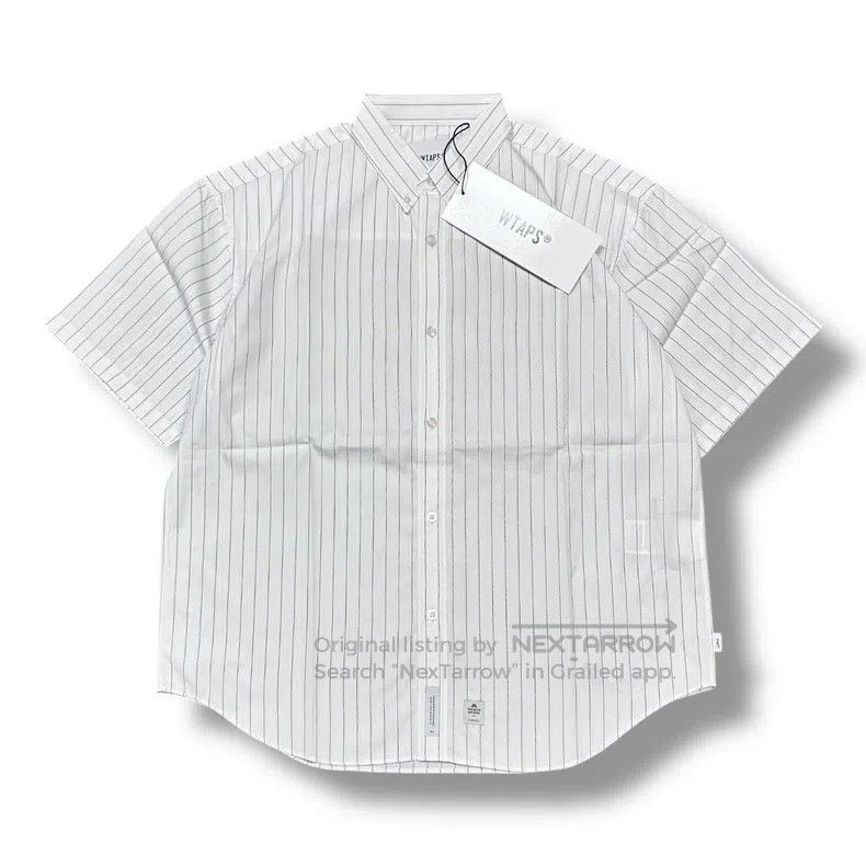 Wtaps Wtaps Striped short-sleeved shirt Size US L / EU 52-54 / 3 - 1 Thumbnail