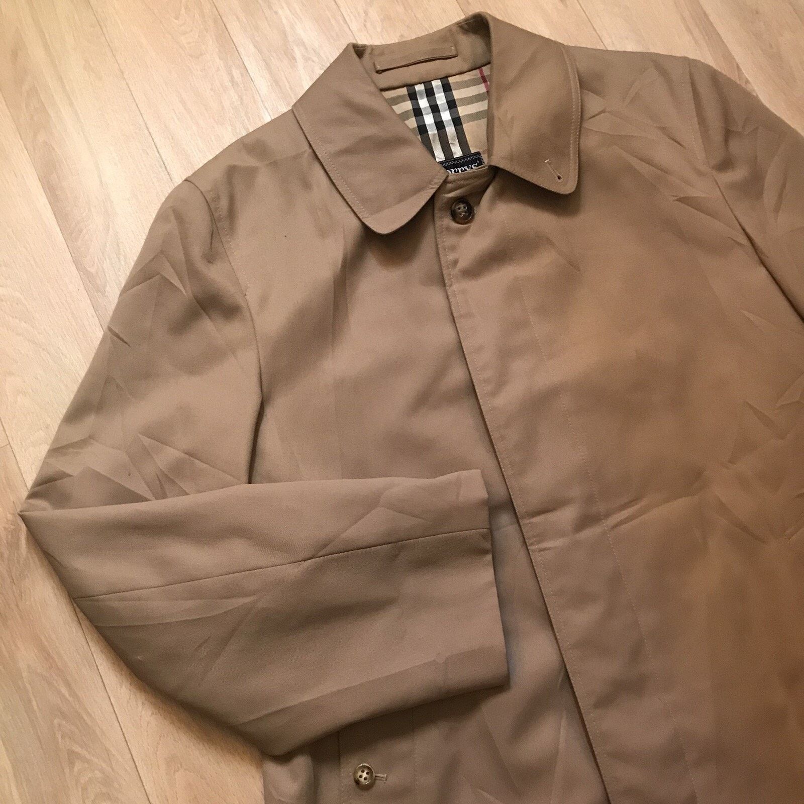 Burberry vintage Burberry Trench Coat winter jacket Nova Check mens Size US M / EU 48-50 / 2 - 6 Thumbnail