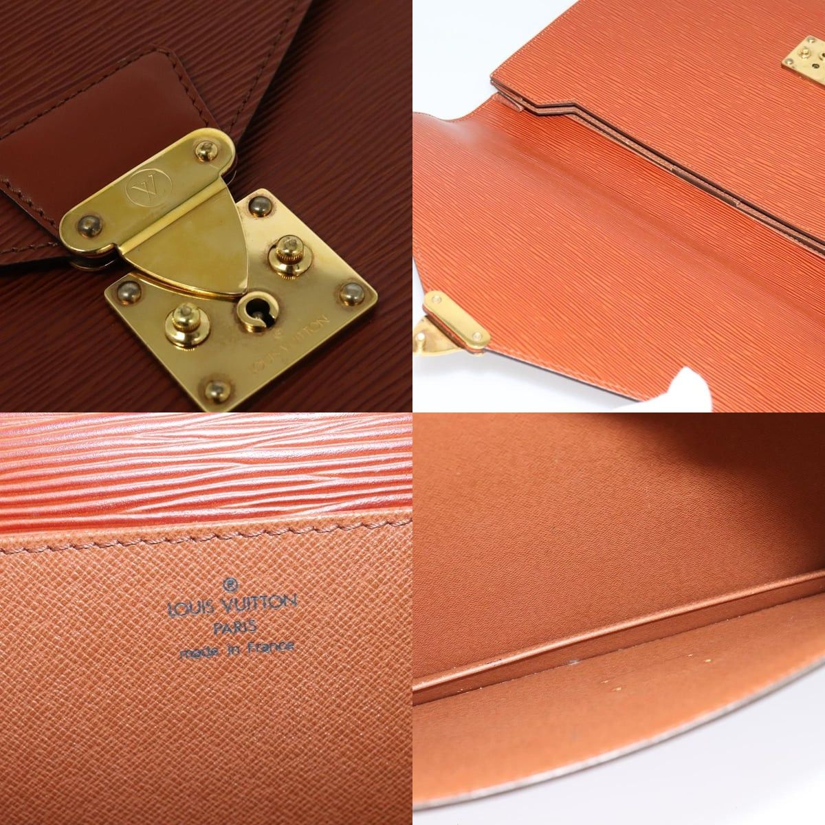 Louis Vuitton LOUIS VUITTON Epi Serviette Conseiller Briefcase Brown Size ONE SIZE - 11 Thumbnail