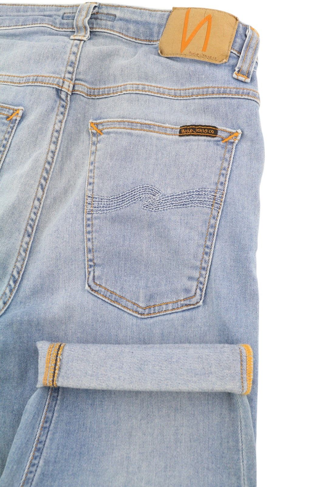 Nudie Jeans HIGHTOP TILDE W30 Blue Denim Shorts 83837 Size US 30 / EU 46 - 5 Thumbnail