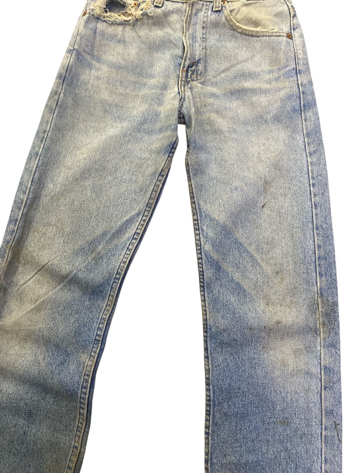 Levi's × Levi's Vintage Clothing × Vintage Vintage Levi’s USA 505 Distressed Denim Size US 28 / EU 44 - 9 Thumbnail