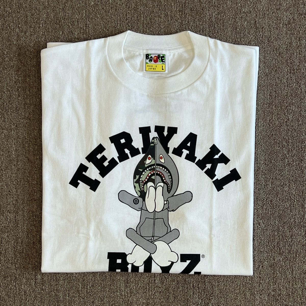 【希少！】APE TERIYAKI SOURCE Tシャツ 黒 XL Bape Teriyaki Source Tee | Grailed