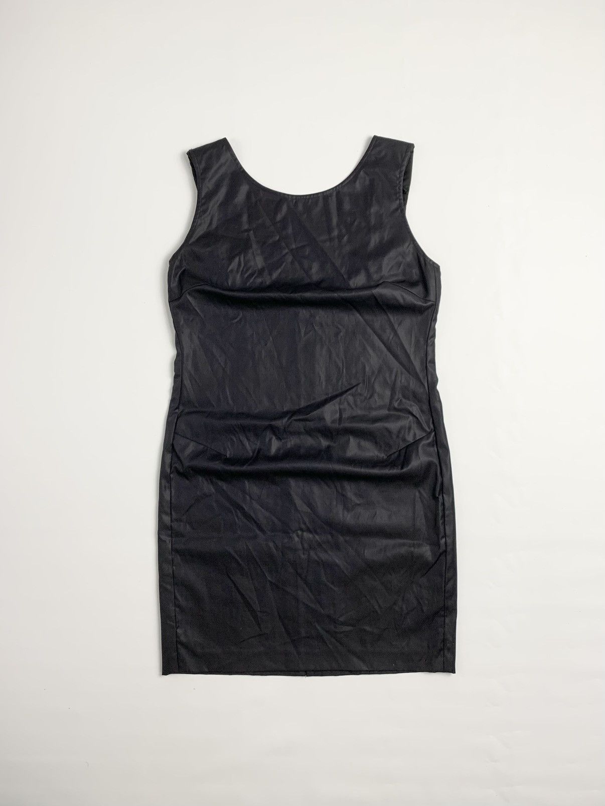Helmut Lang Helmut Lang Black Sleeveless Wool Blend Dress Size M / US 6-8 / IT 42-44 - 1 Thumbnail