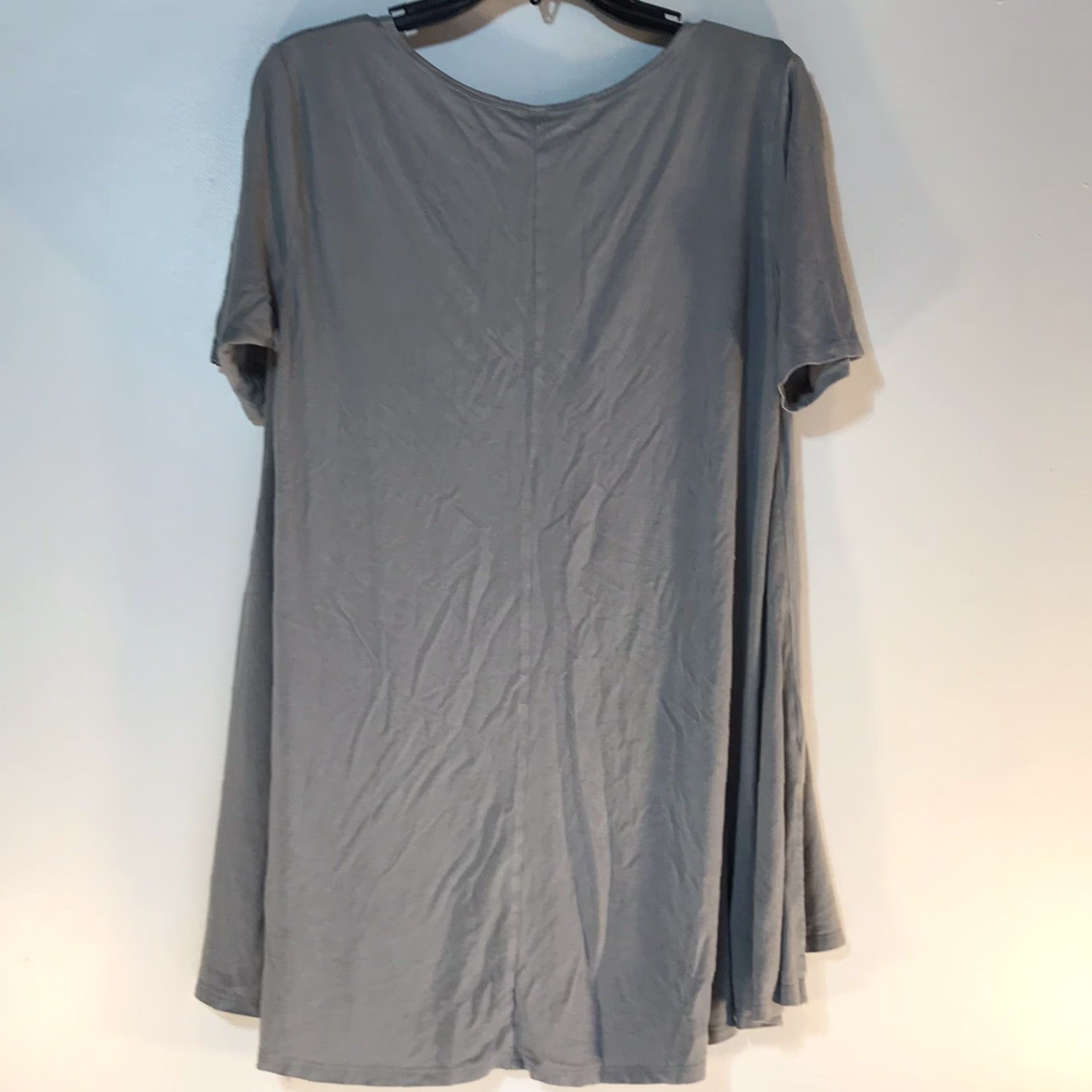 Vintage LuLaRoe Lightweight Green Shirt Dress Women’s Size S Short Sleeve Classic Comfort Size S / US 4 / IT 40 - 3 Thumbnail