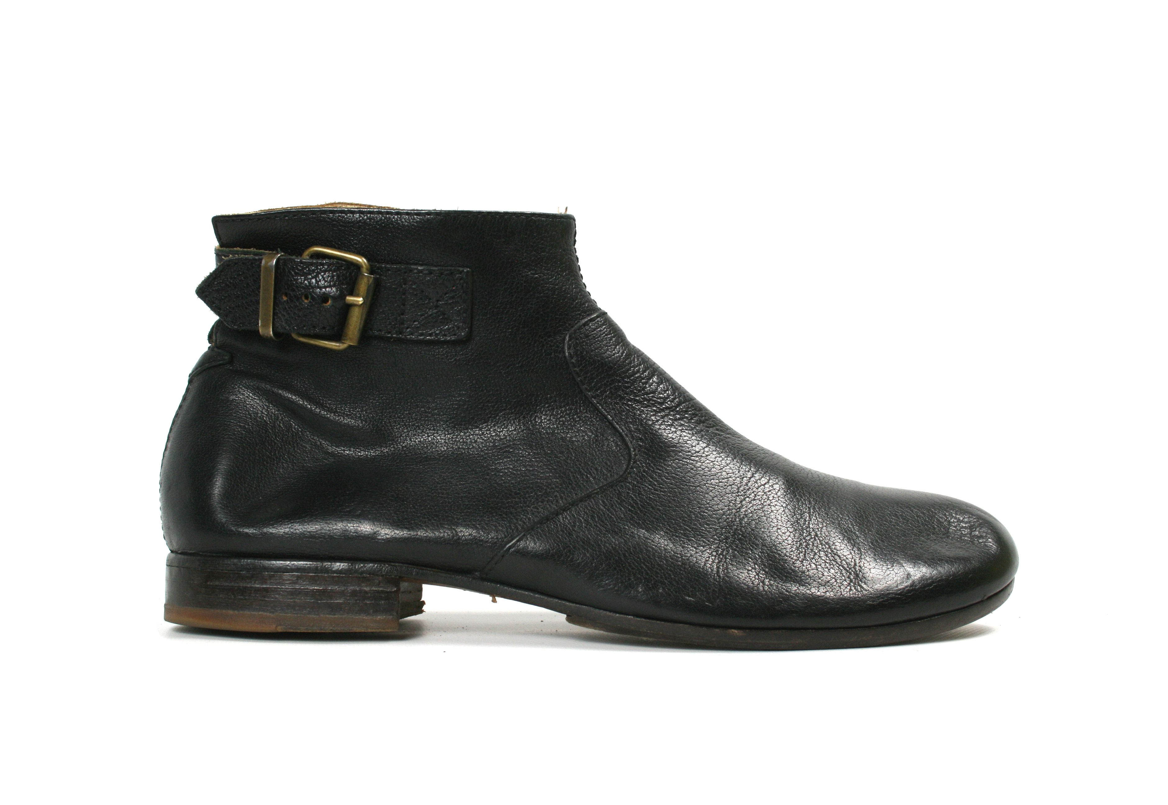 MoMA Avant Garde Biker Leather Boots Size US 9 / EU 42 - 3 Thumbnail
