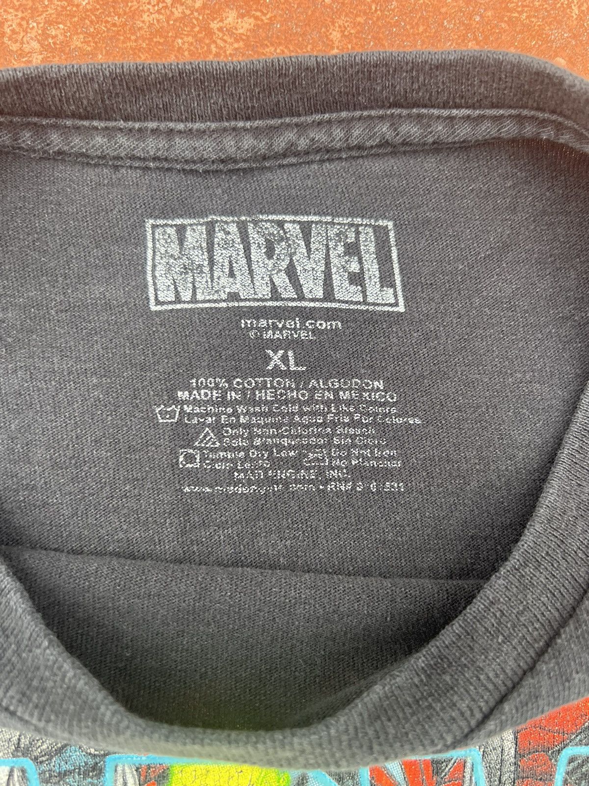 Marvel Comics Vintage Y2K Faded Marvel Civil War Superhero AOP Tee Size US XL / EU 56 / 4 - 4 Thumbnail
