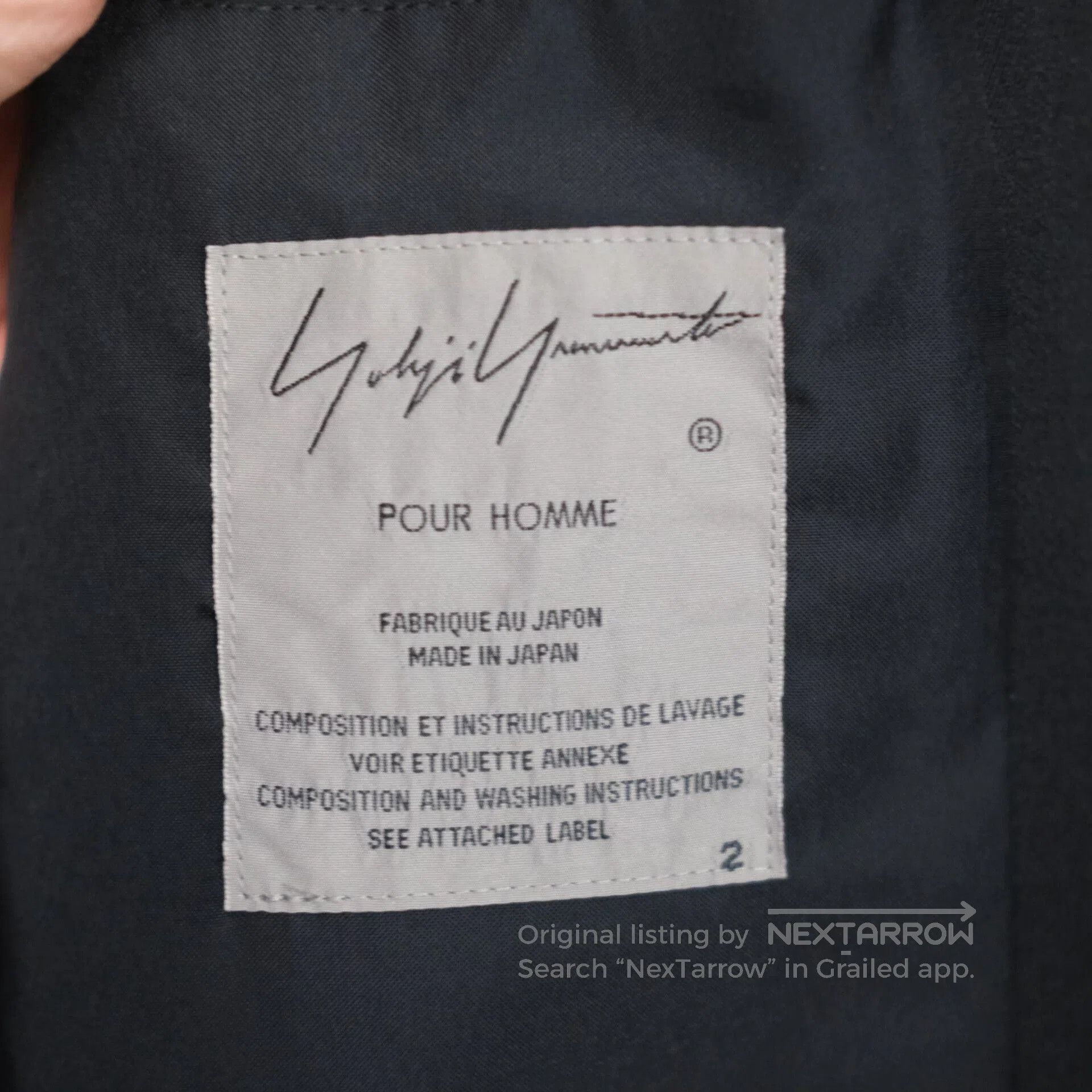 Yohji Yamamoto Yohji Yamamoto Deconstructed Suit Jacket. Size US M / EU 48-50 / 2 - 7 Thumbnail