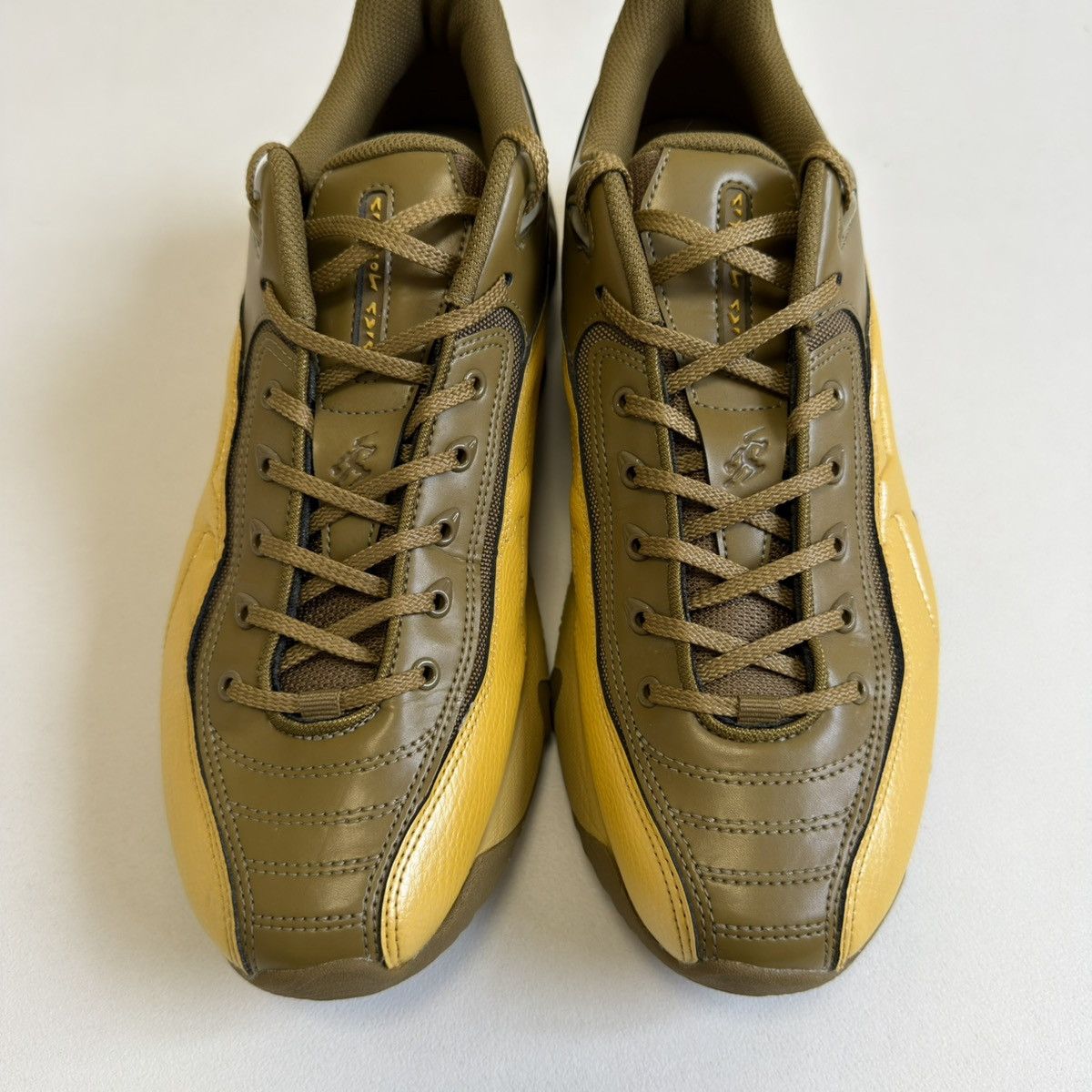 Asics × Kiko Kostadinov ‘Medallion Yellow’ Novalis Gel-Teremoa Sneakers Size US 11.5 / EU 44-45 - 13 Thumbnail