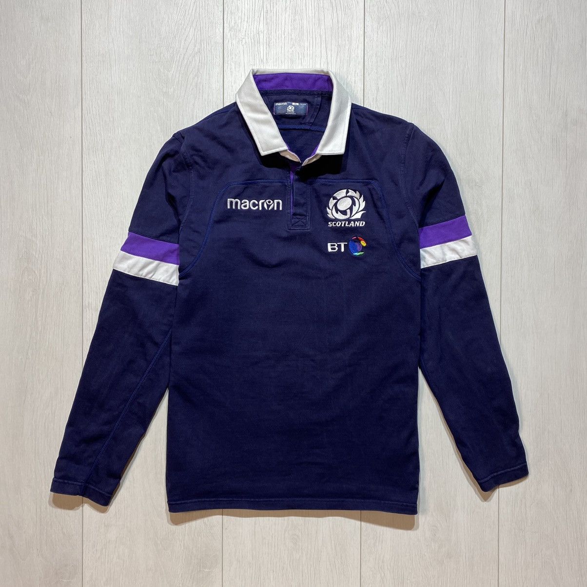 T-shirt Rugby Écosse 2025/2026 - Bleu Marine | Macron
