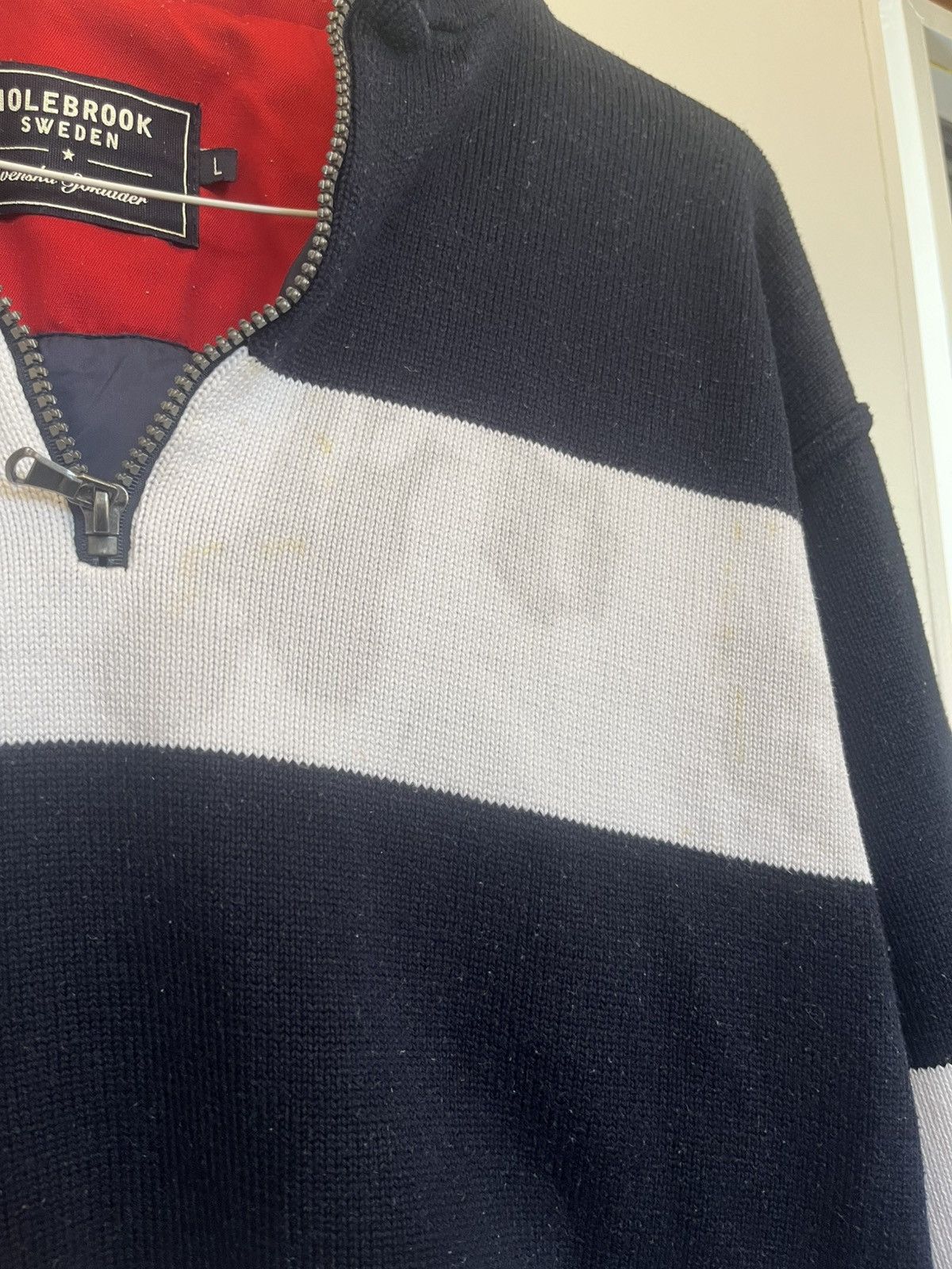 Other Holebrook Sweden men's windproof sweater navy/white Size L Size US L / EU 52-54 / 3 - 4 Thumbnail