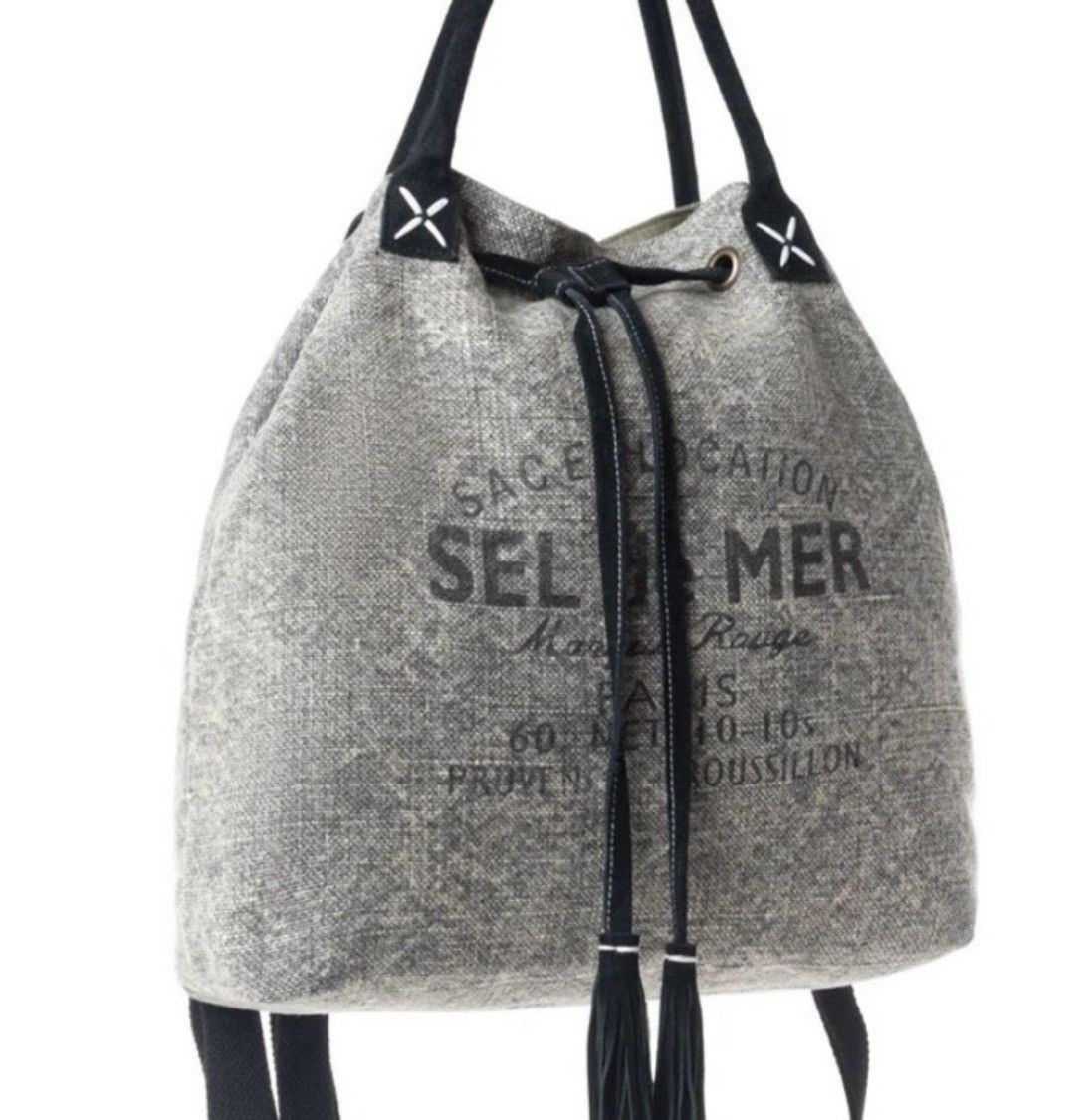 Other Myra-Sel De Mer Bucket Backpack In Aged Grey Size ONE SIZE - 2 Thumbnail