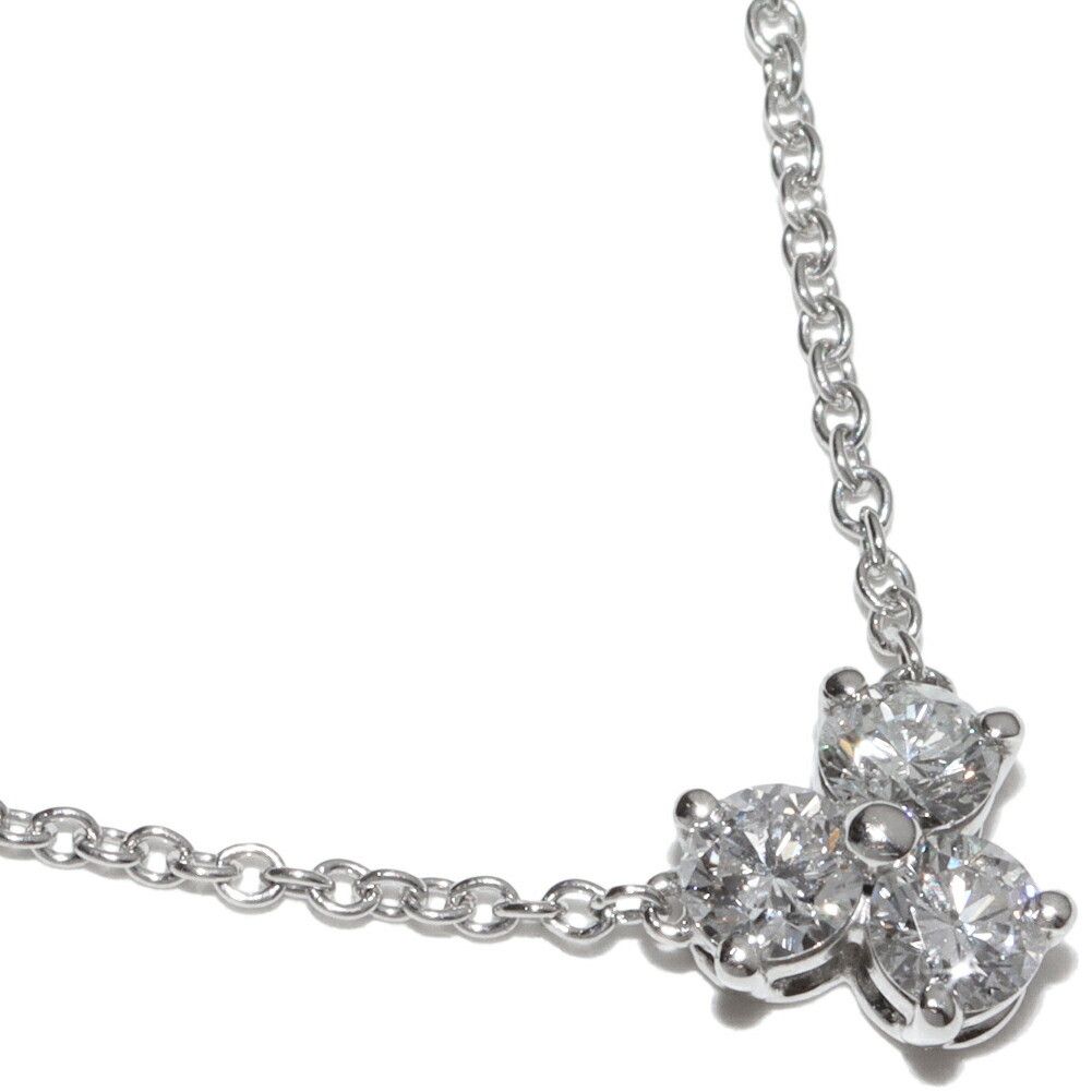 Tiffany & Co. Tiffany & Co. Aria Pt950 Diamond Pendant Necklace Precious Metal Necklace DUTY FREE for USA