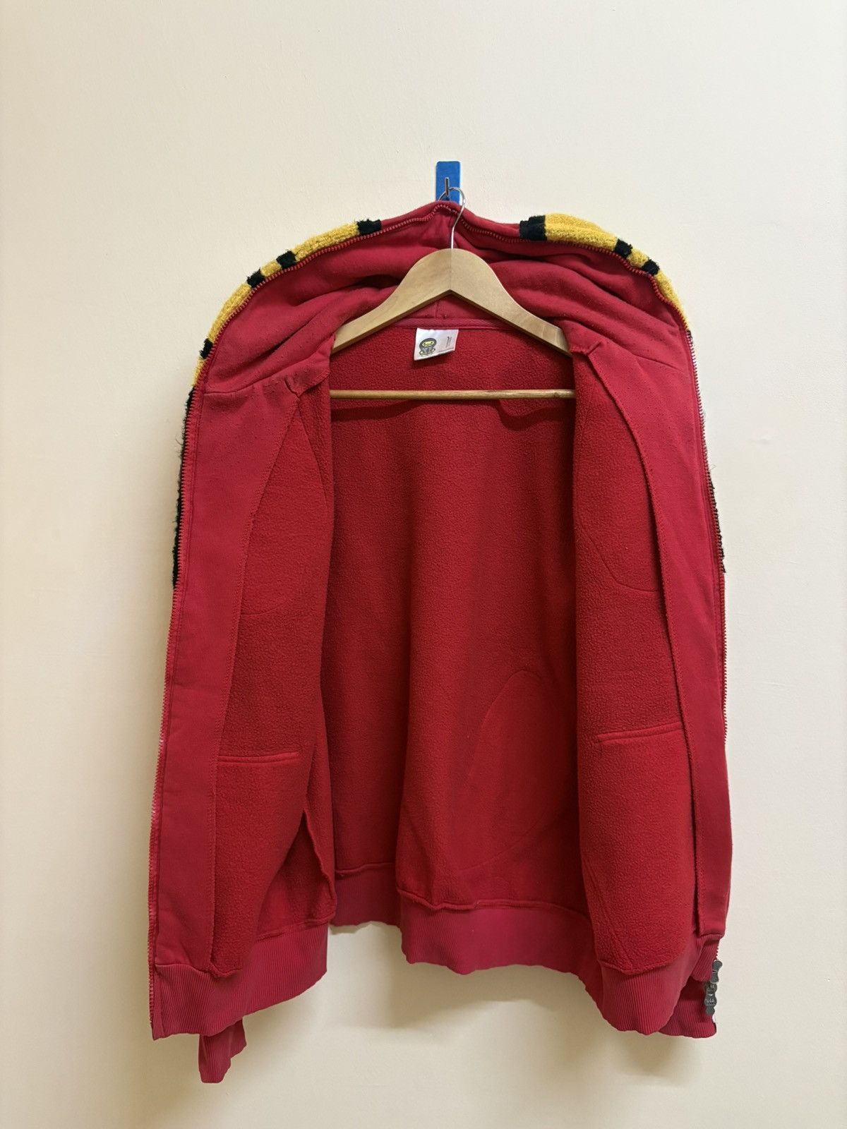 Nigo Vintage OG Bathing Ape Baby Milo Zipper Hoodie Streetwear Size US L / EU 52-54 / 3 - 16 Thumbnail