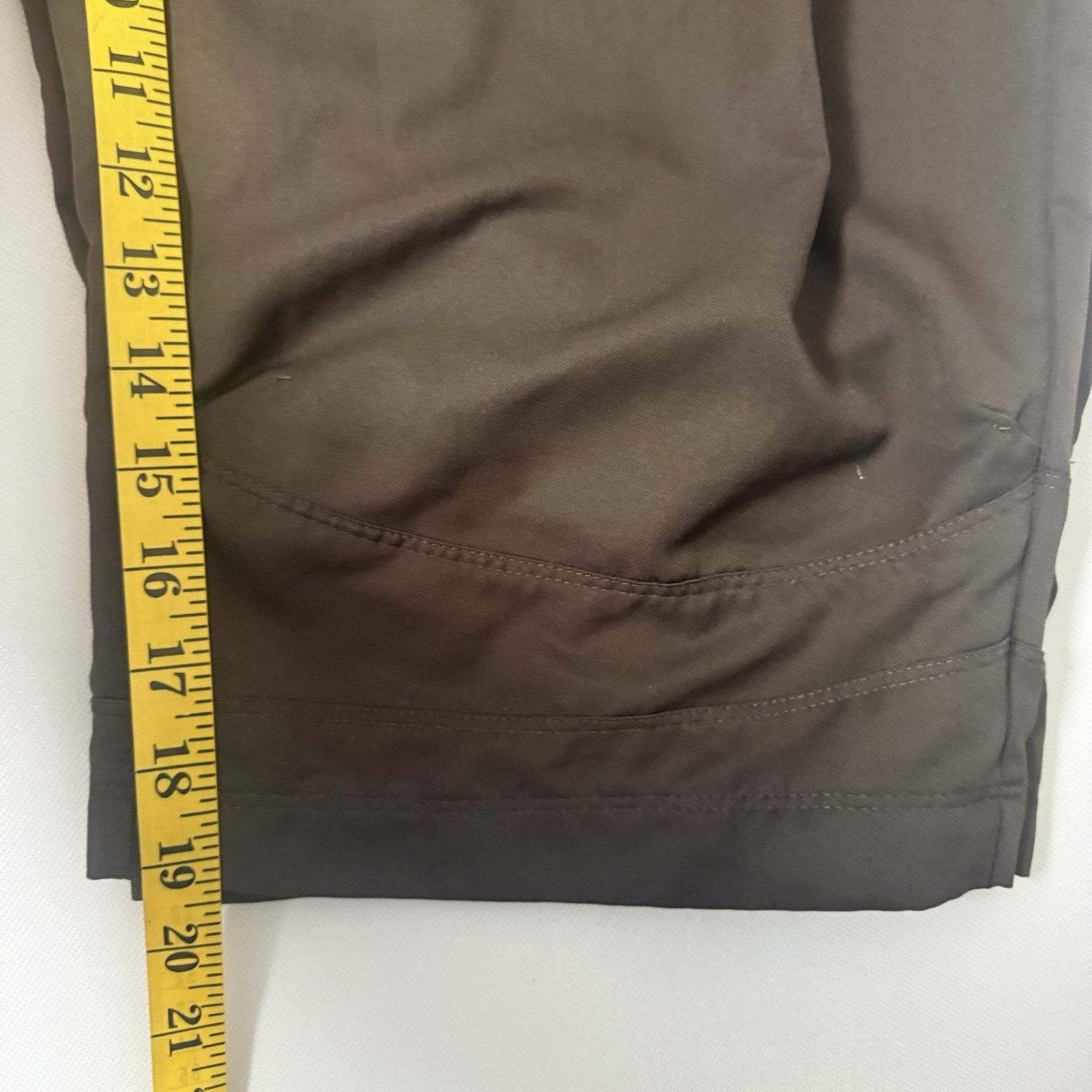 Nike Vtg Nike Cargo Capri Swoosh Street Wear Lightweight Pants Size 36" / US 14 / IT 50 - 7 Thumbnail