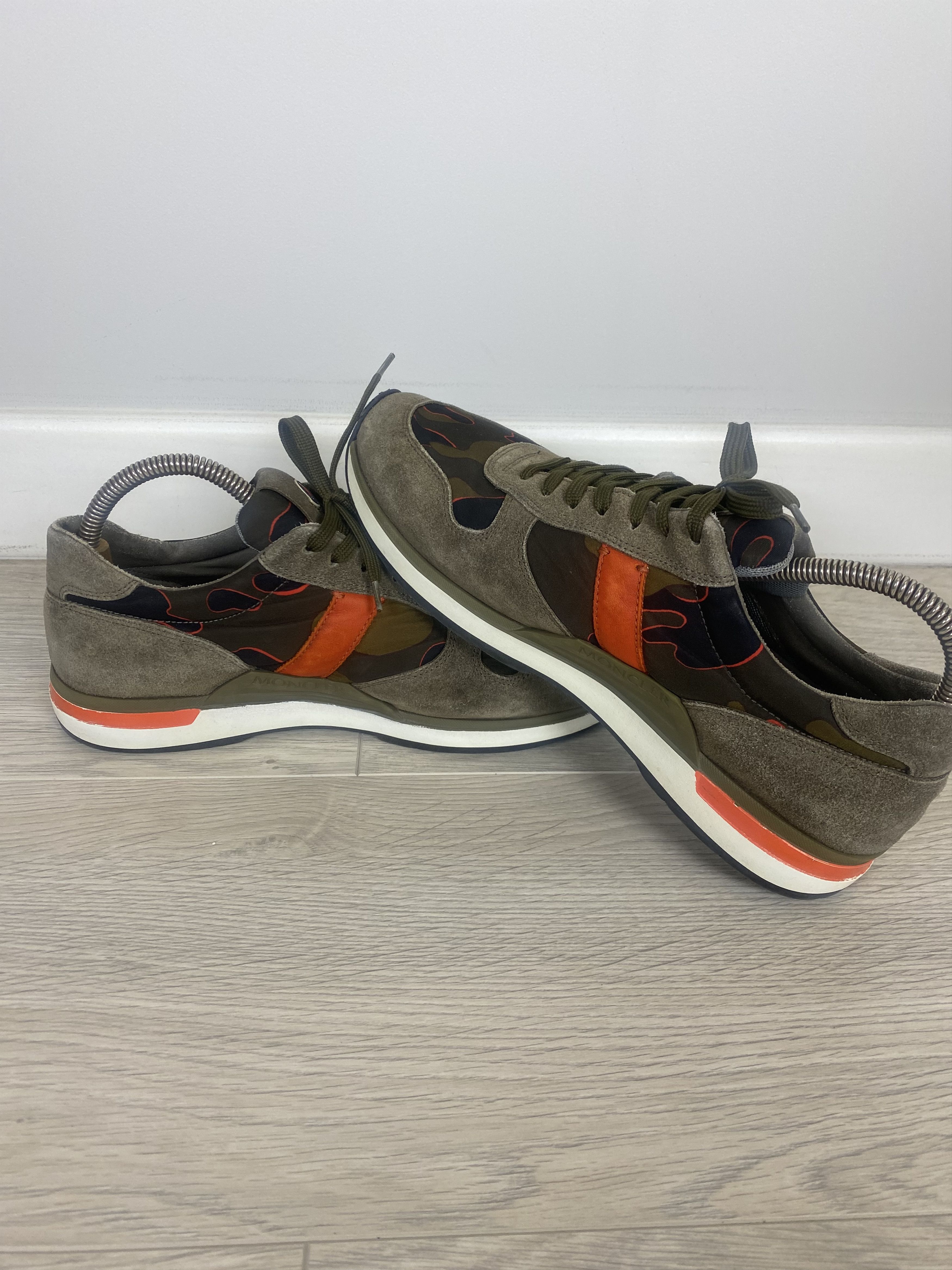 Moncler Moncler Low Top Camo Sneaker Size US 8 / EU 41 - 3 Thumbnail