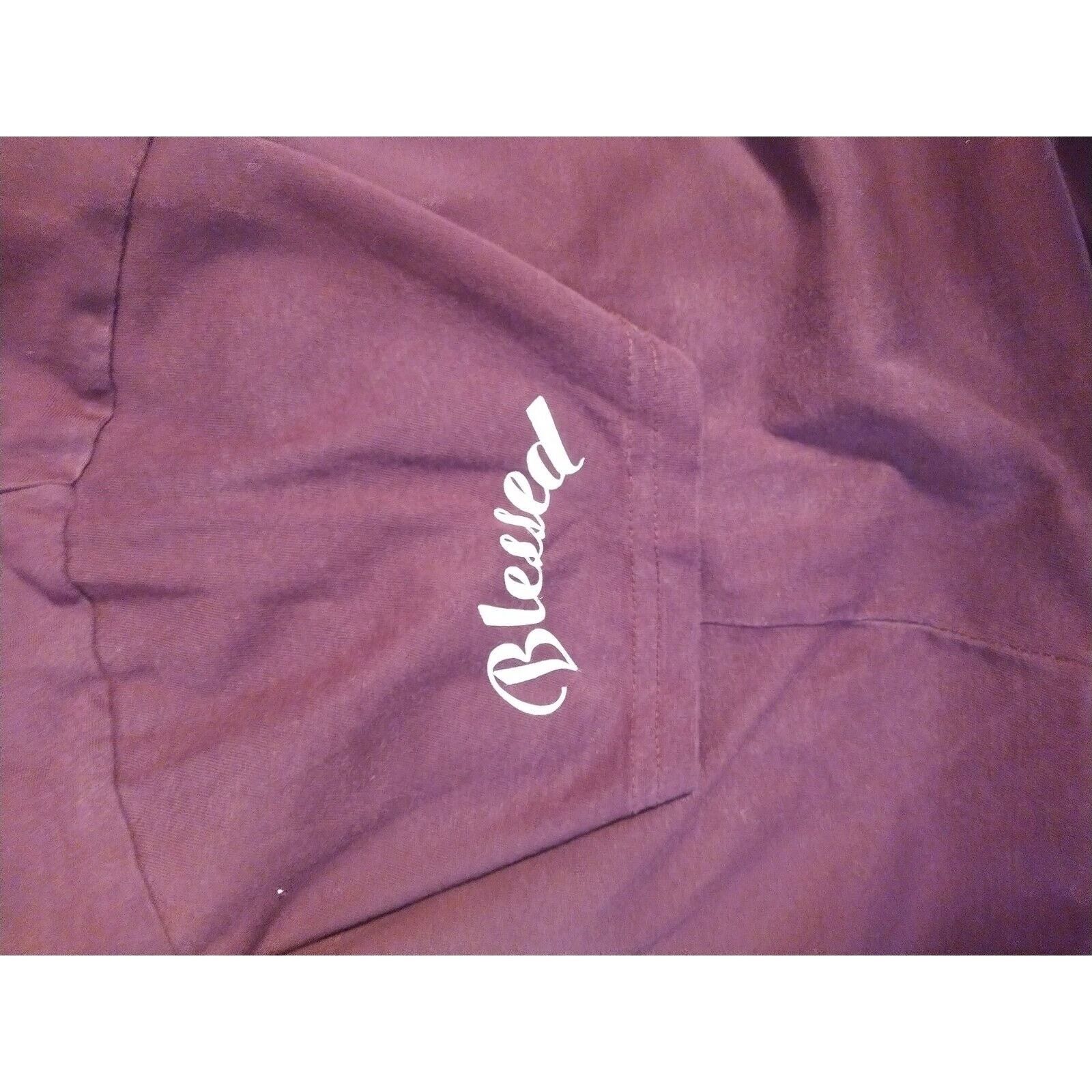Other Blessed Thankful tshirt women XL. Crop Top With Strings Size XL / US 12-14 / IT 48-50 - 2 Thumbnail