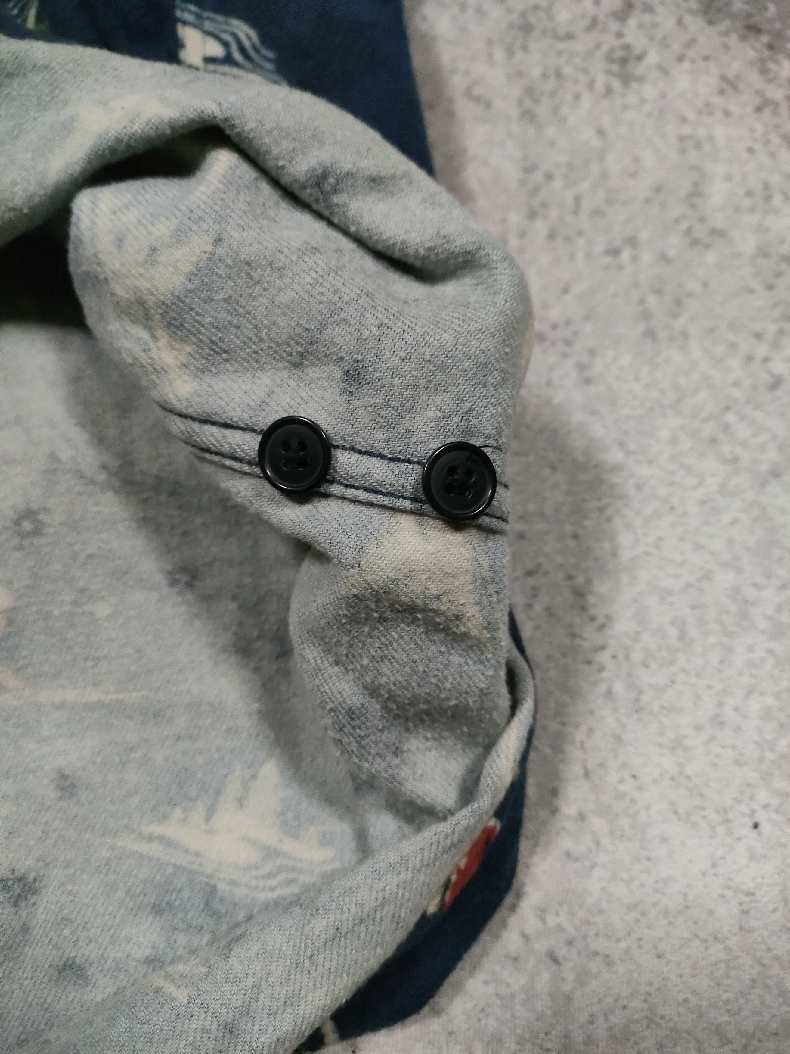 Polo Ralph Lauren × Vintage Vintage Polo Sport Full Print Ski Button UPs Size US L / EU 52-54 / 3 - 12 Thumbnail