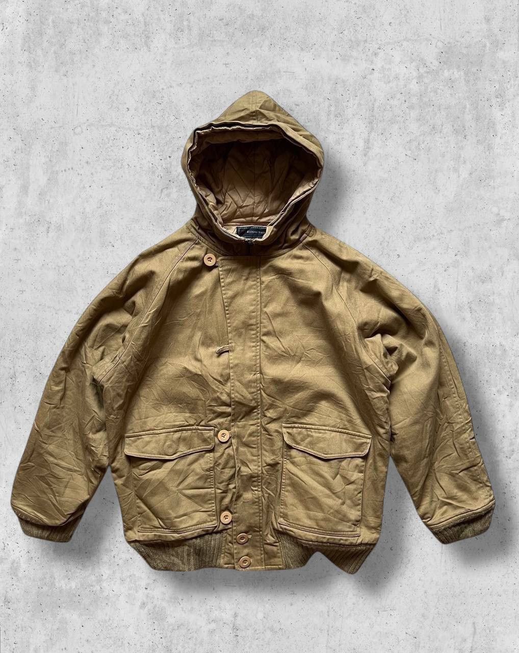 Vintage GLOBAL WORK JAPANESE Brand worker active jacket vintage bomb Size US M / EU 48-50 / 2 - 10 Thumbnail