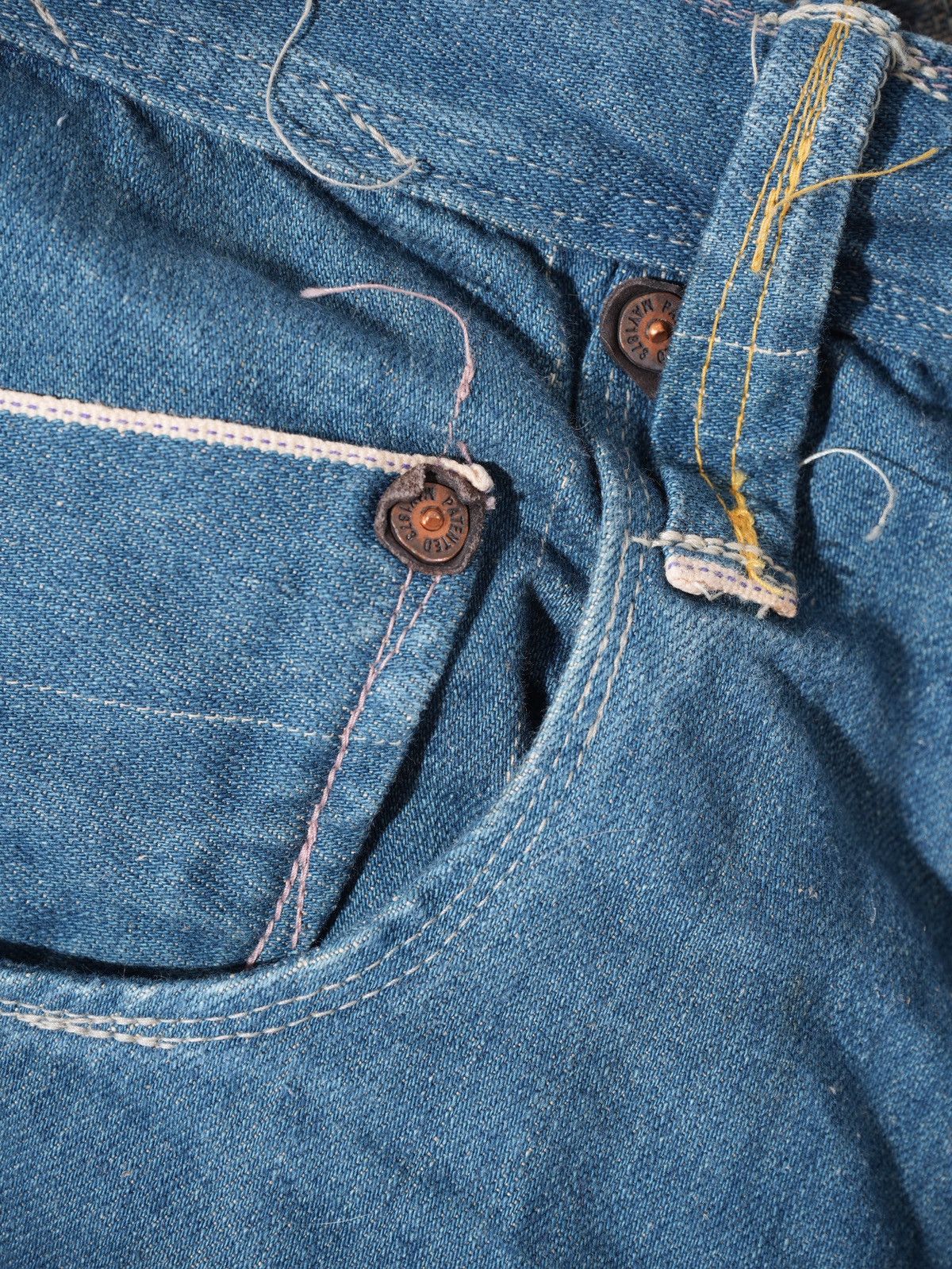 Levi's Levis RED ARCHIVE line selvedge denim jeans sz S Size US 30 / EU 46 - 6 Thumbnail