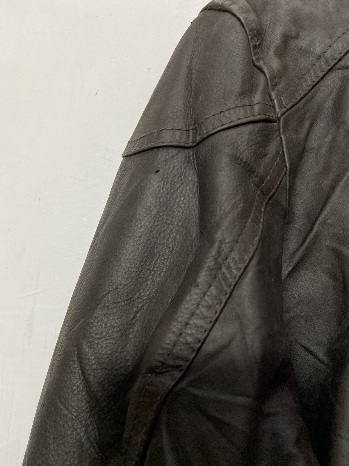 Genuine Leather Vintage Contex Max Riders Racer Leather Jacket Size US M / EU 48-50 / 2 - 19 Thumbnail