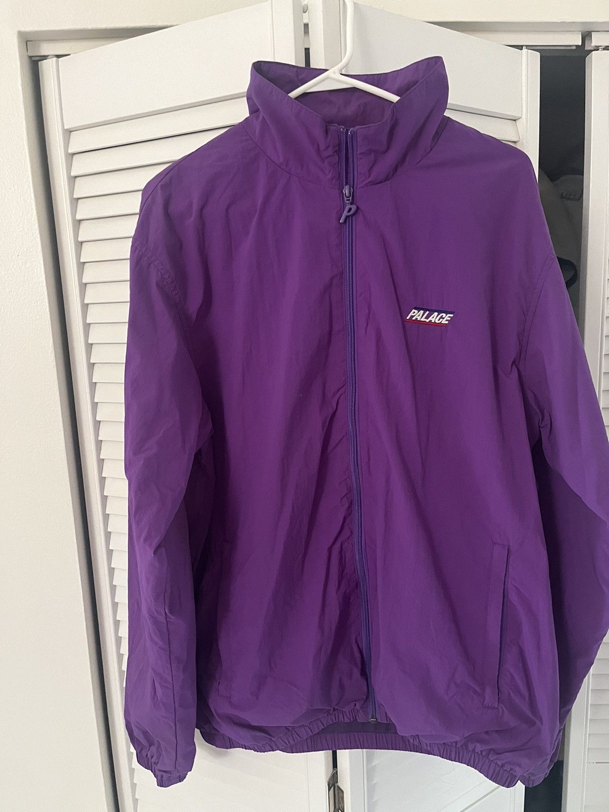 Palace Palace Basically A Shell Purple Jacket Size US XL / EU 56 / 4 - 2 Thumbnail