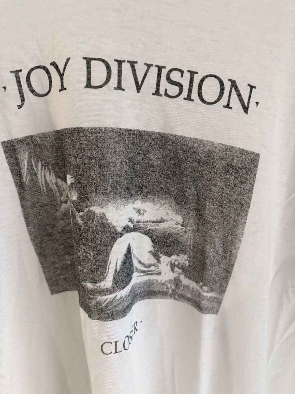 Band Tees Joy Division – “Closer” Vintage Tee Size US L / EU 52-54 / 3 - 2 Thumbnail