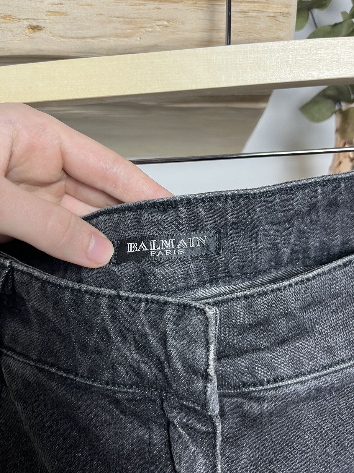 Balmain Balmain by decarnin Jeans Rare Distressed washed archive Size US 29 - 4 Thumbnail