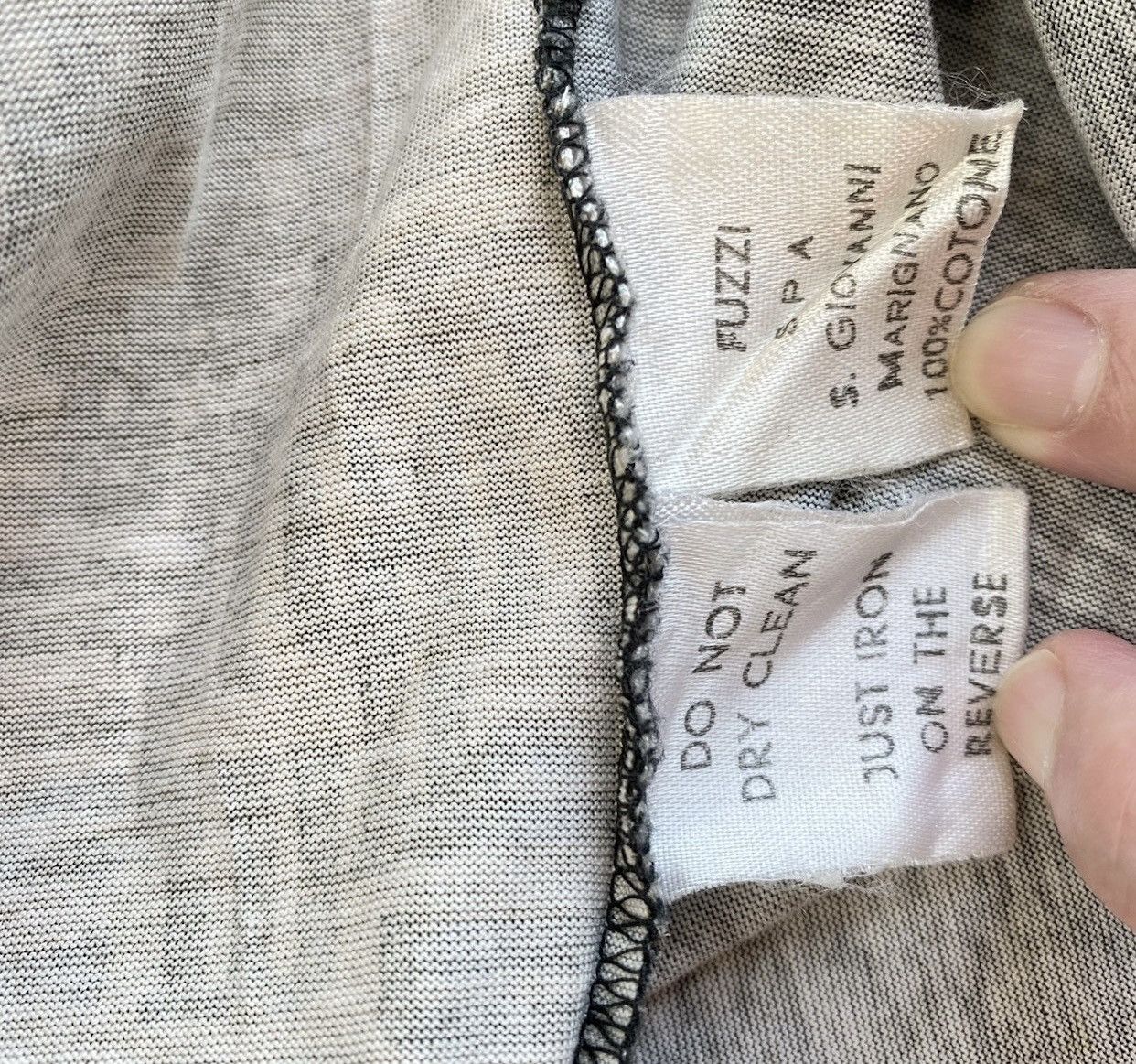 Vintage Vintage 80s Jean Paul Gaultier EquatorTee Size US M / EU 48-50 / 2 - 6 Thumbnail