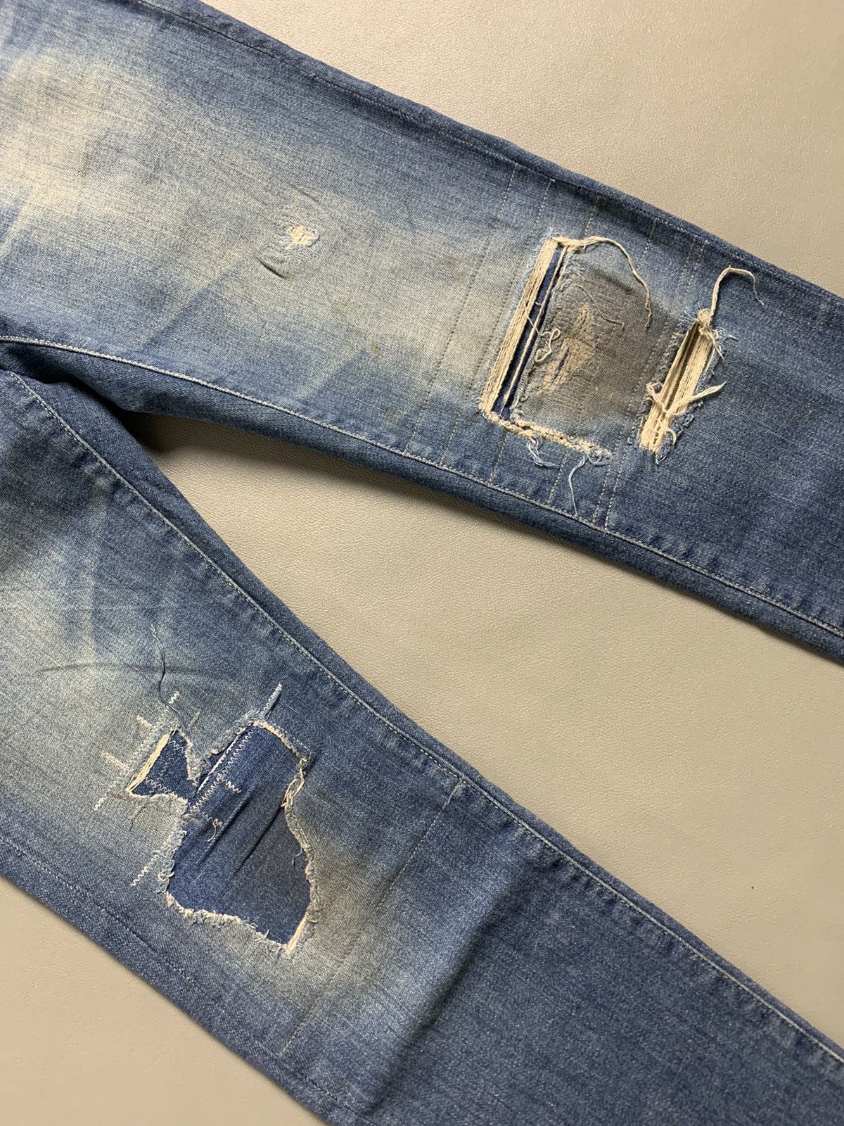 Hysteric Glamour × Japanese Brand × Vintage hysteric glamour ripped skiny jeans Size US 28 / EU 44 - 5 Thumbnail