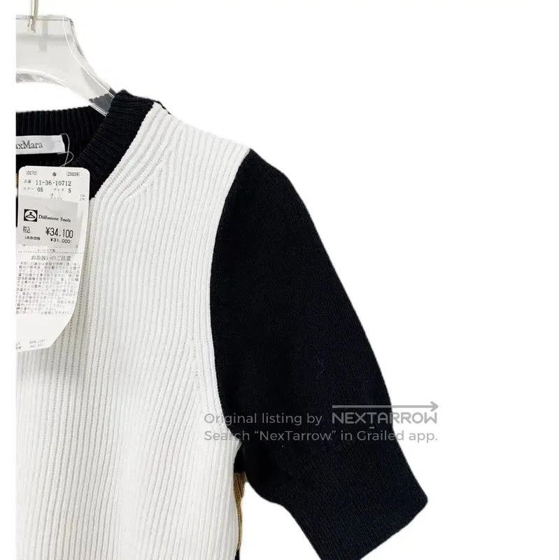 Max Mara MaxMara White Cotton Women's Knit Sweater . Size S / US 4 / IT 40 - 4 Thumbnail