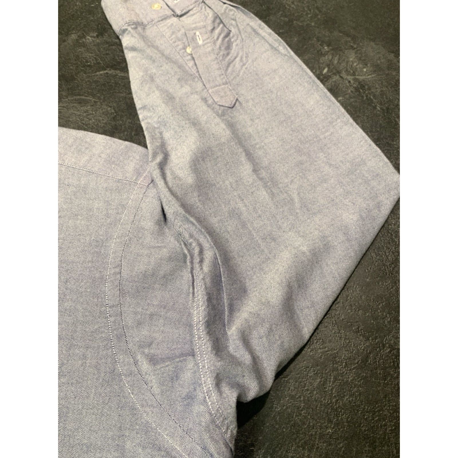 Gant Gant Shirt Men 17-34 Light Blue Purebred Broadcloth Button Up Oxford Size US XL / EU 56 / 4 - 2 Thumbnail