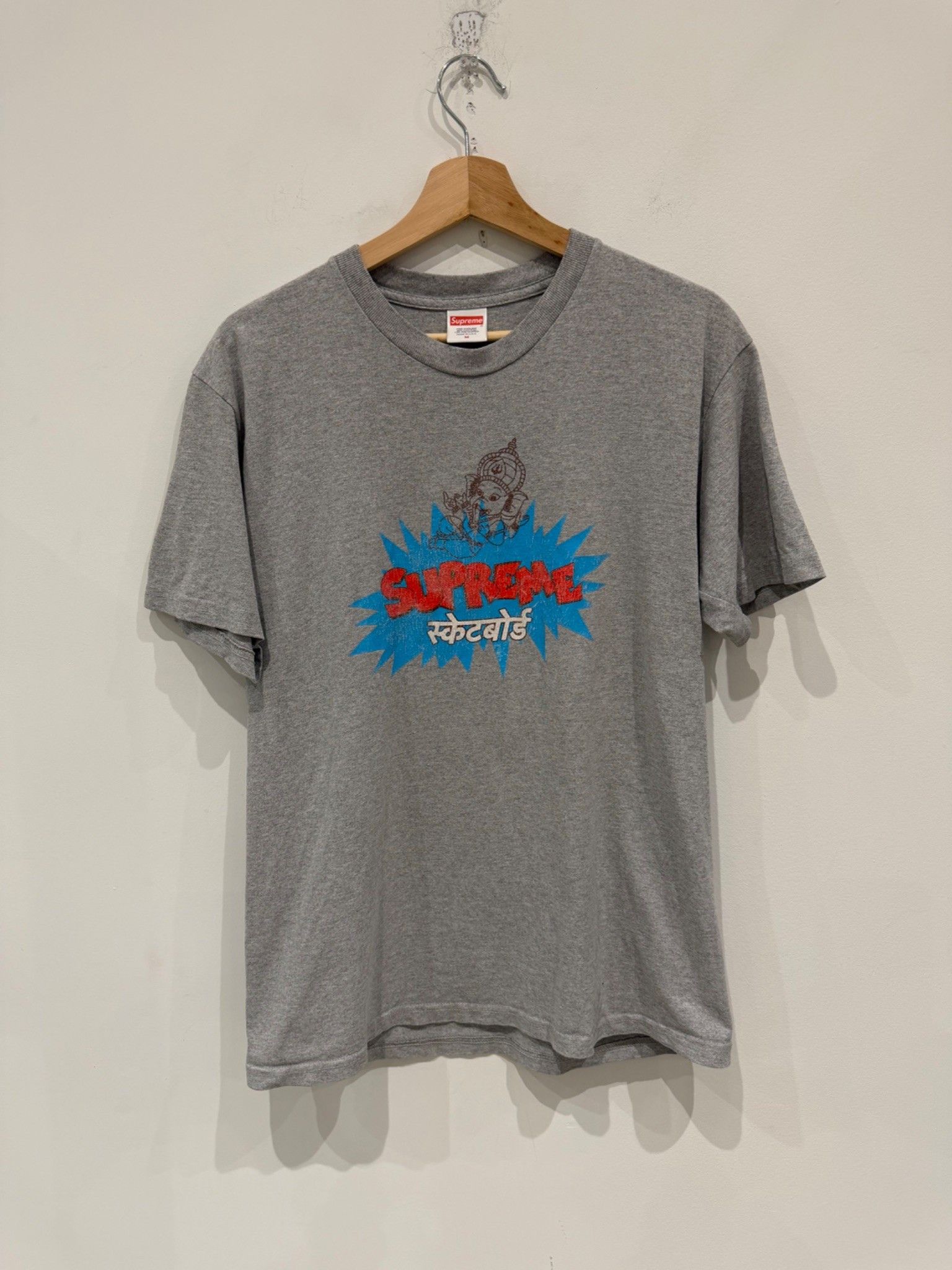 Supreme Ganesha Tee Heather Grey