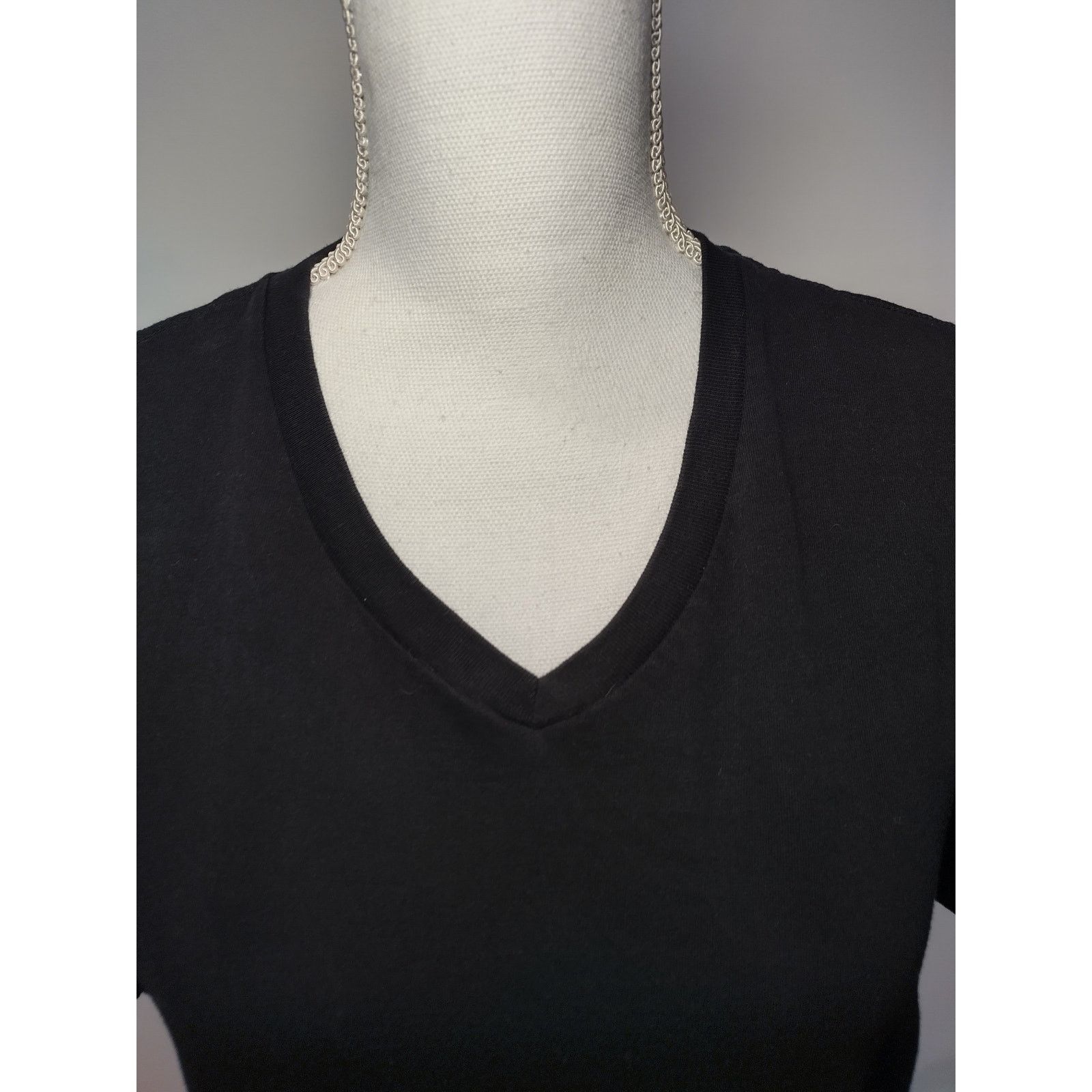 H&M L.O.G.G. H&M Womens T-Shirt Original V-Neck Short Sleeves Size M / US 6-8 / IT 42-44 - 2 Thumbnail