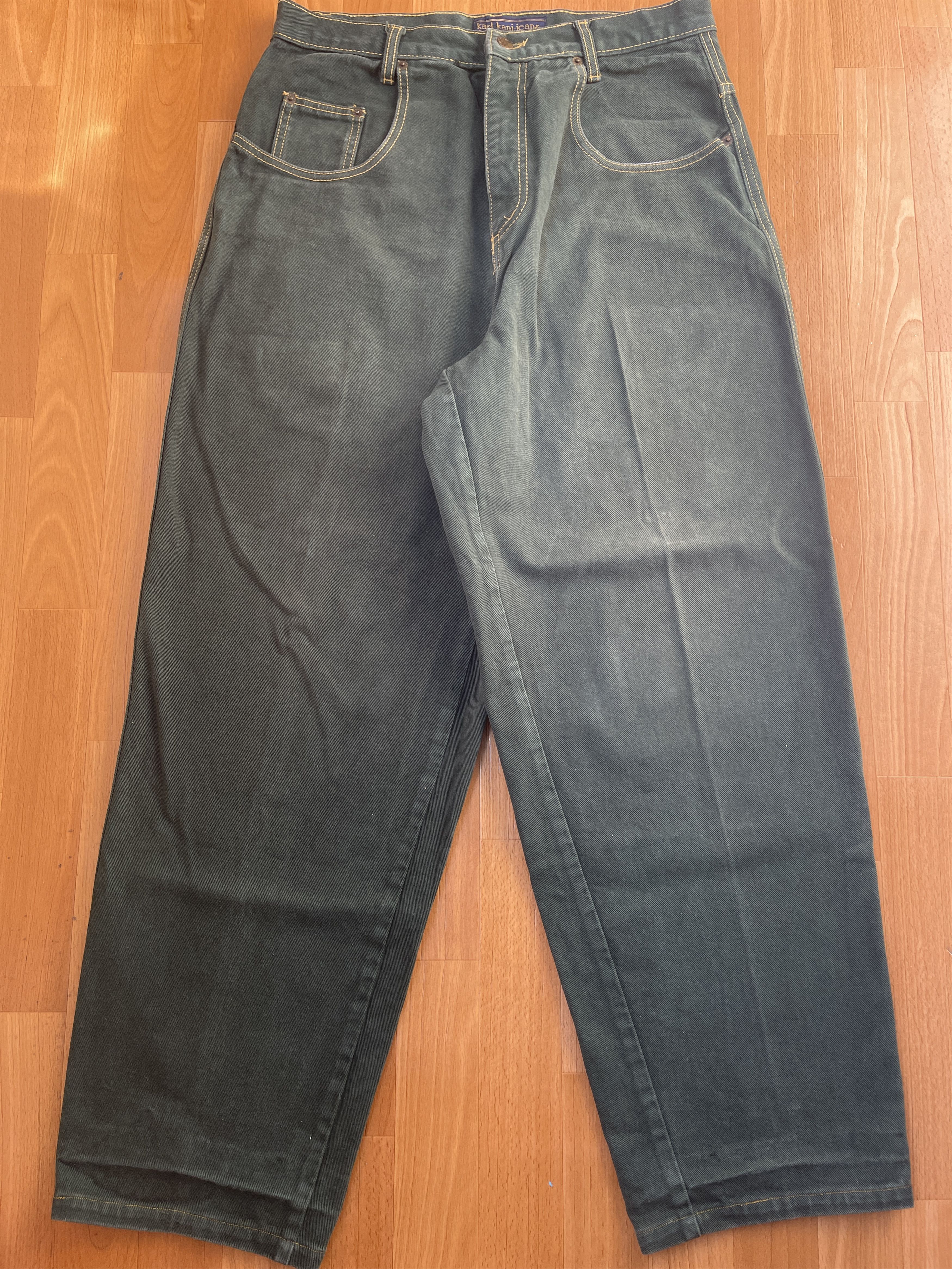 Karl Kani KARL KANI jeans, baggy, vintage Kani jeans, 90s hip hop W 32 Size US 32 / EU 48 - 2 Thumbnail