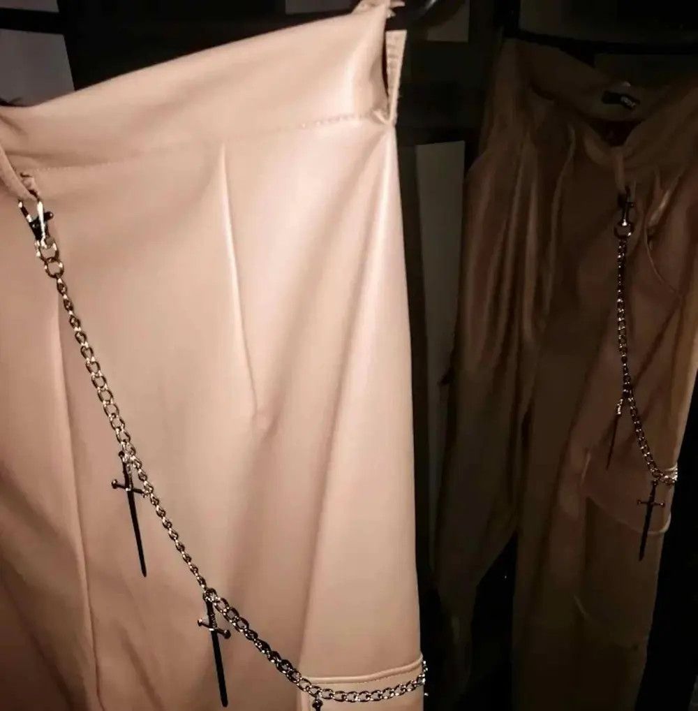 Jewelry Cross Sword Waist Pant Chain Size ONE SIZE - 2 Thumbnail