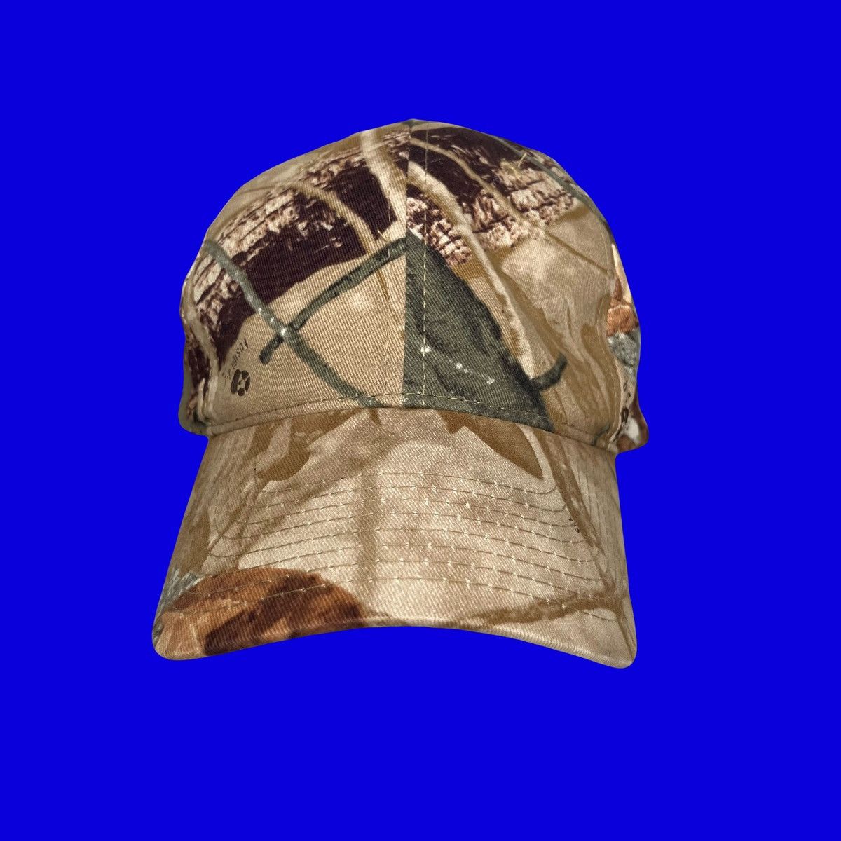 Vintage Vintage 90s Blank Hunting Camo Snap Back Dad Hat Size ONE SIZE - 2 Thumbnail