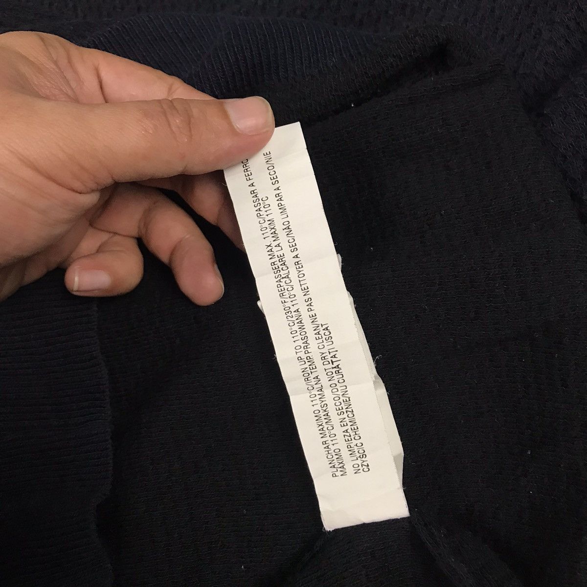 Japanese Brand JAPANESE STYLE ZARA LEATHER SHOULDER SWEATSHIRT Size US L / EU 52-54 / 3 - 11 Thumbnail