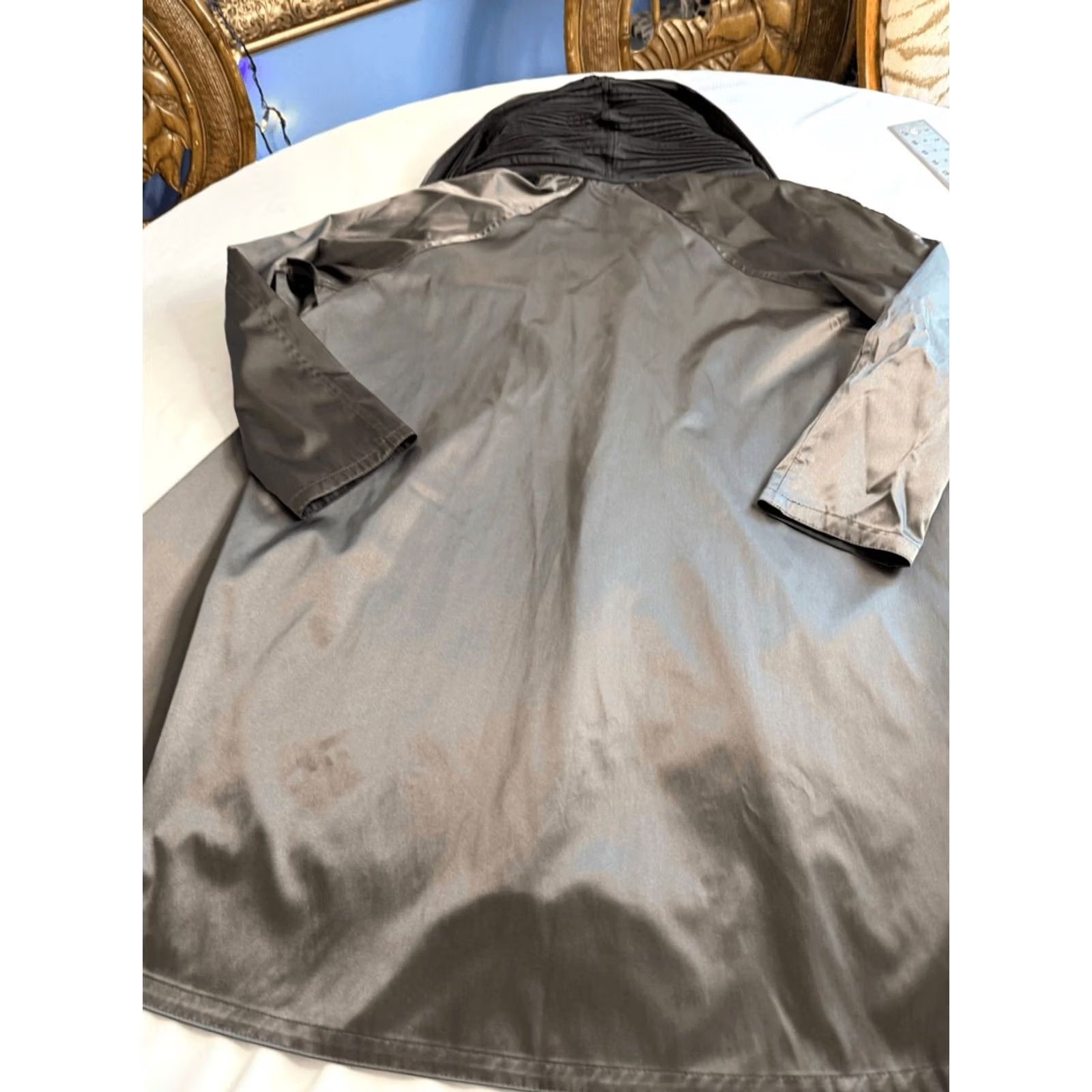 Mycra Pac Jacket Women Size S Grey Reversible Rain Coat Iridescent New in Gray, Women's — image 6 of 6