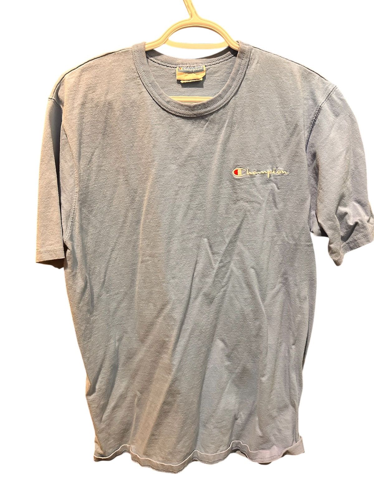 Champion × Vintage Blue Champion Tee Shirt Size US L / EU 52-54 / 3 - 1 Thumbnail