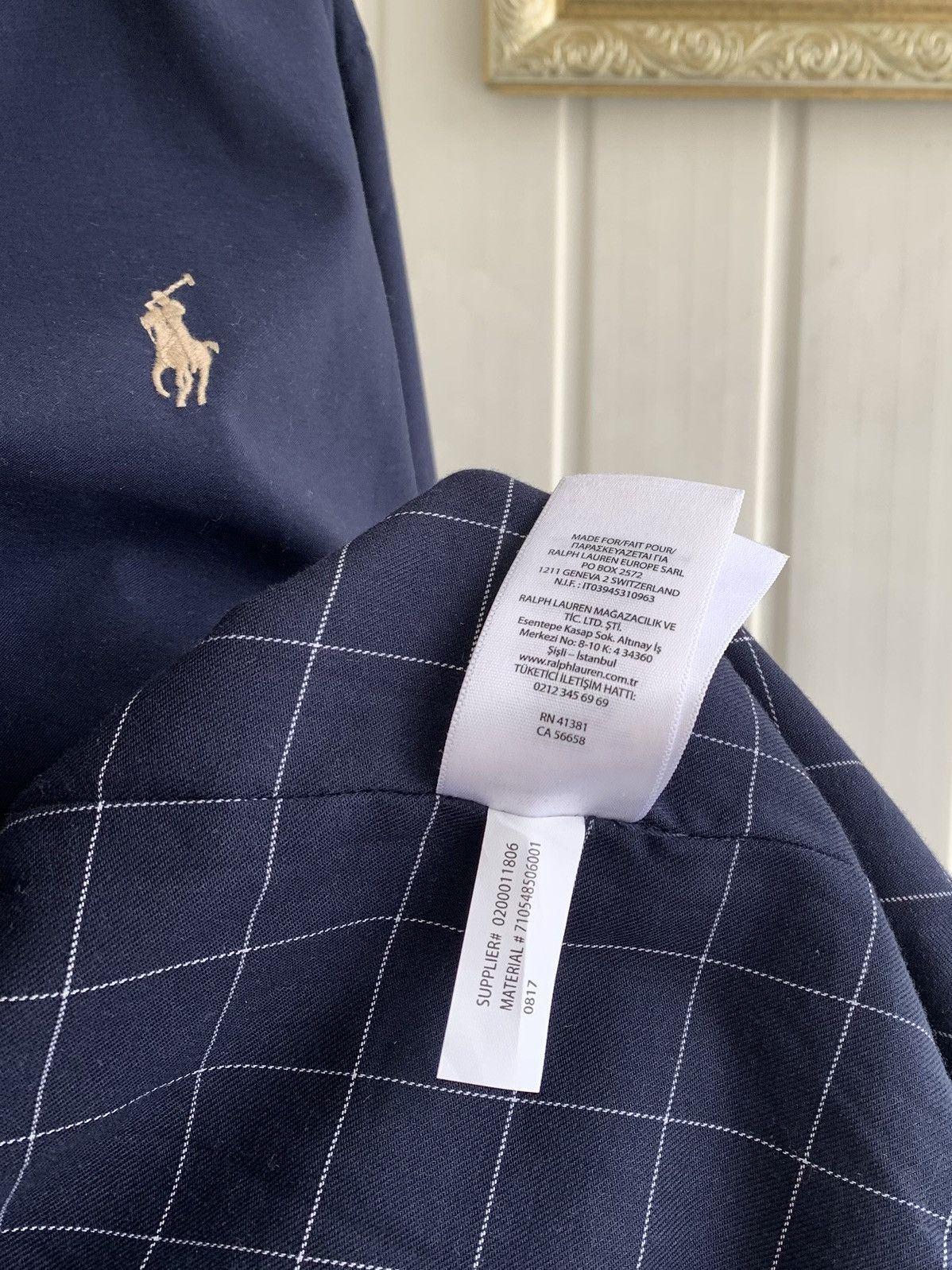 Polo Ralph Lauren × Ralph Lauren Polo Ralph Lauren Navy Zip Jacket Mens Size XL Size US XL / EU 56 / 4 - 15 Thumbnail