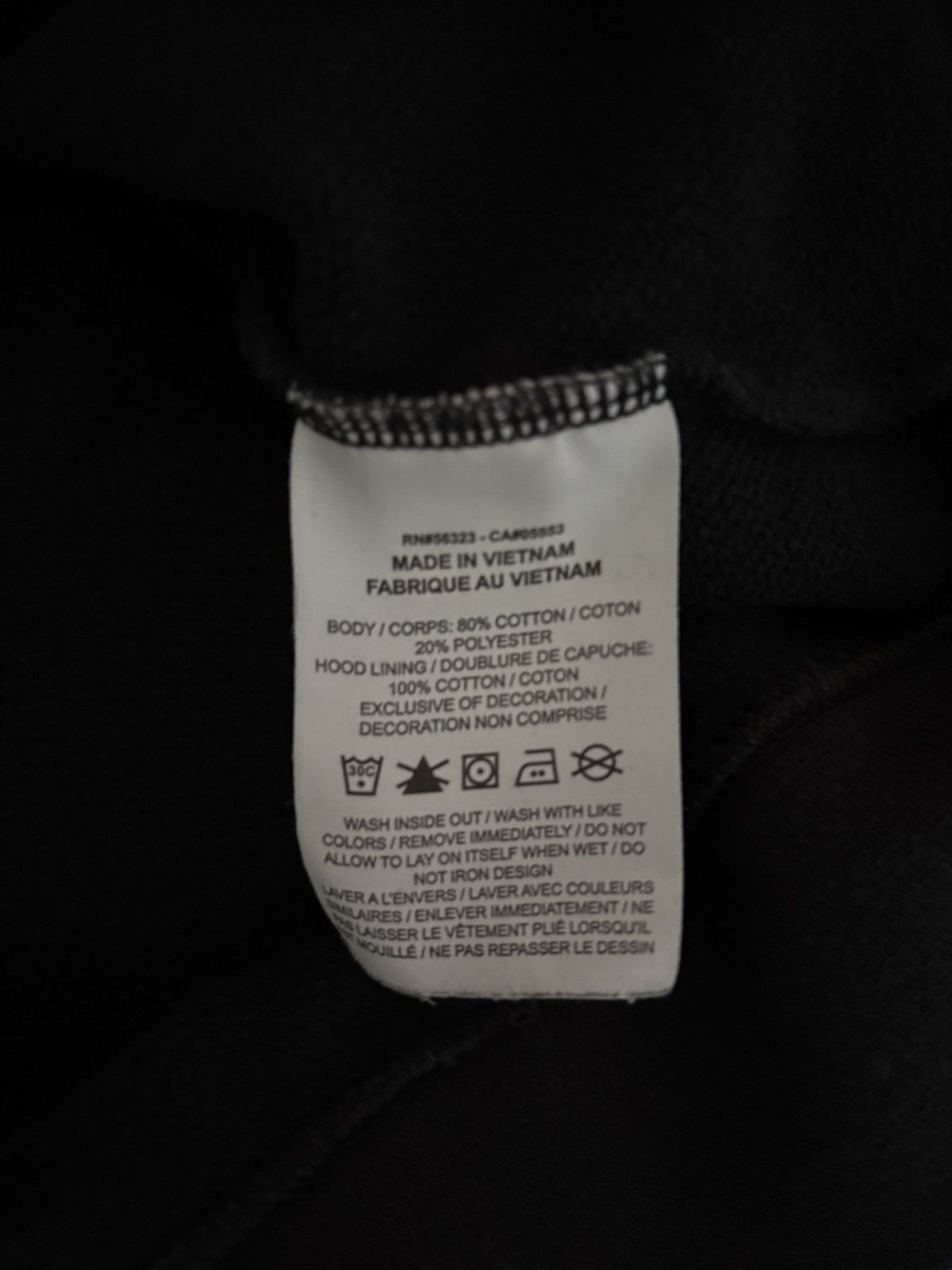 Nike Nike Long-Sleeved Black Pullover Hoodie Size US XXL / EU 58 / 5 - 5 Thumbnail