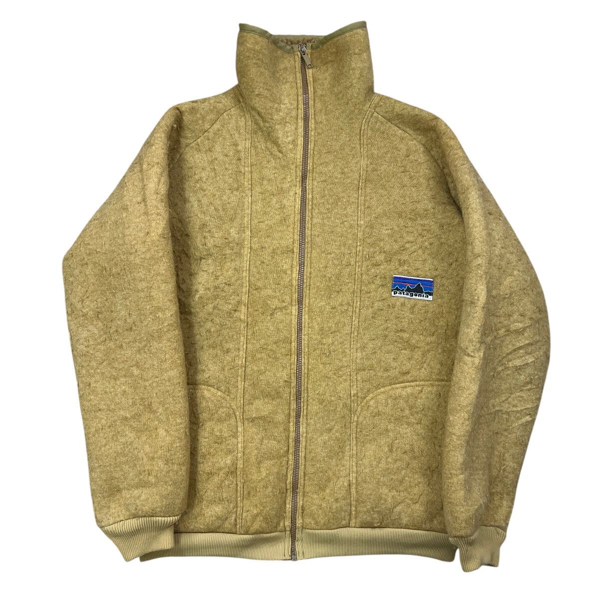 Patagonia × Vintage 💥 SUPER RARE 70s VINTAGE PATAGONIA PILE JACKET CROWN ZIPPER Size US M / EU 48-50 / 2 - 2 Thumbnail
