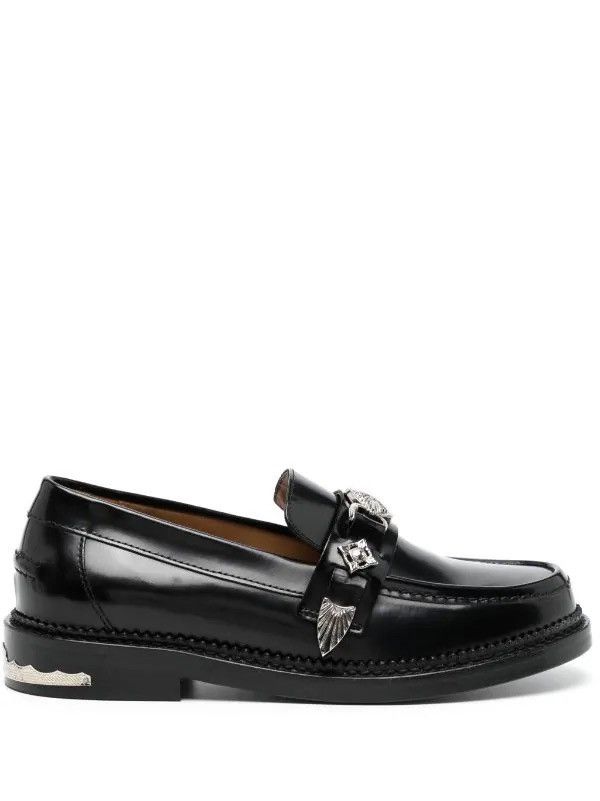Toga Pulla Toga Pulla round-toe leather loafers Size US 7 / IT 37 - 2 Thumbnail