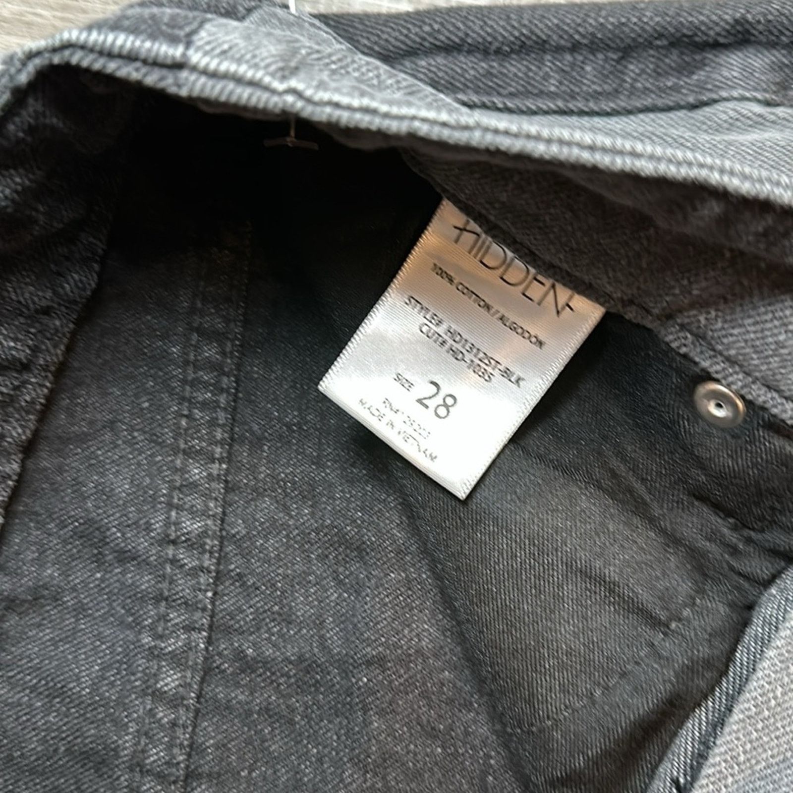 HIDDEN Hidden Tracey High Rise Straight Jeans - 28 Size 28" / US 6 / IT 42 - 7 Thumbnail