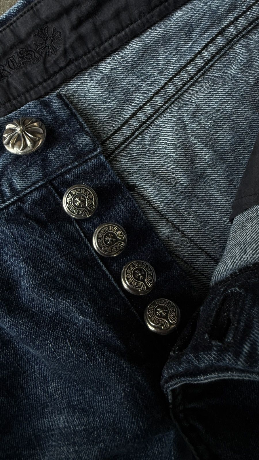 Chrome Hearts SUPER RARE! Chrome Hearts Richard cut jeans Size US 32 / EU 48 - 4 Thumbnail