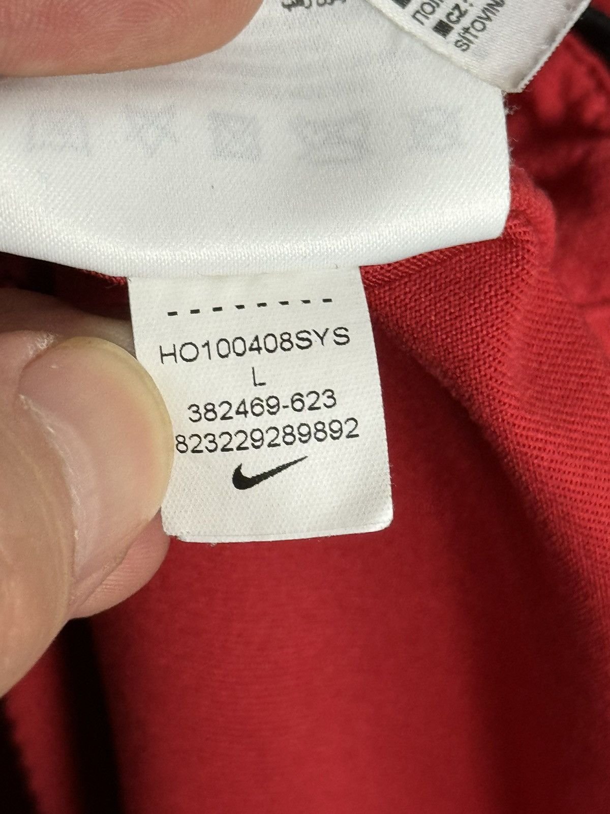 Nike Manchester United 10/11 Home Football Jersey T-Shirt Size US L / EU 52-54 / 3 - 13 Thumbnail